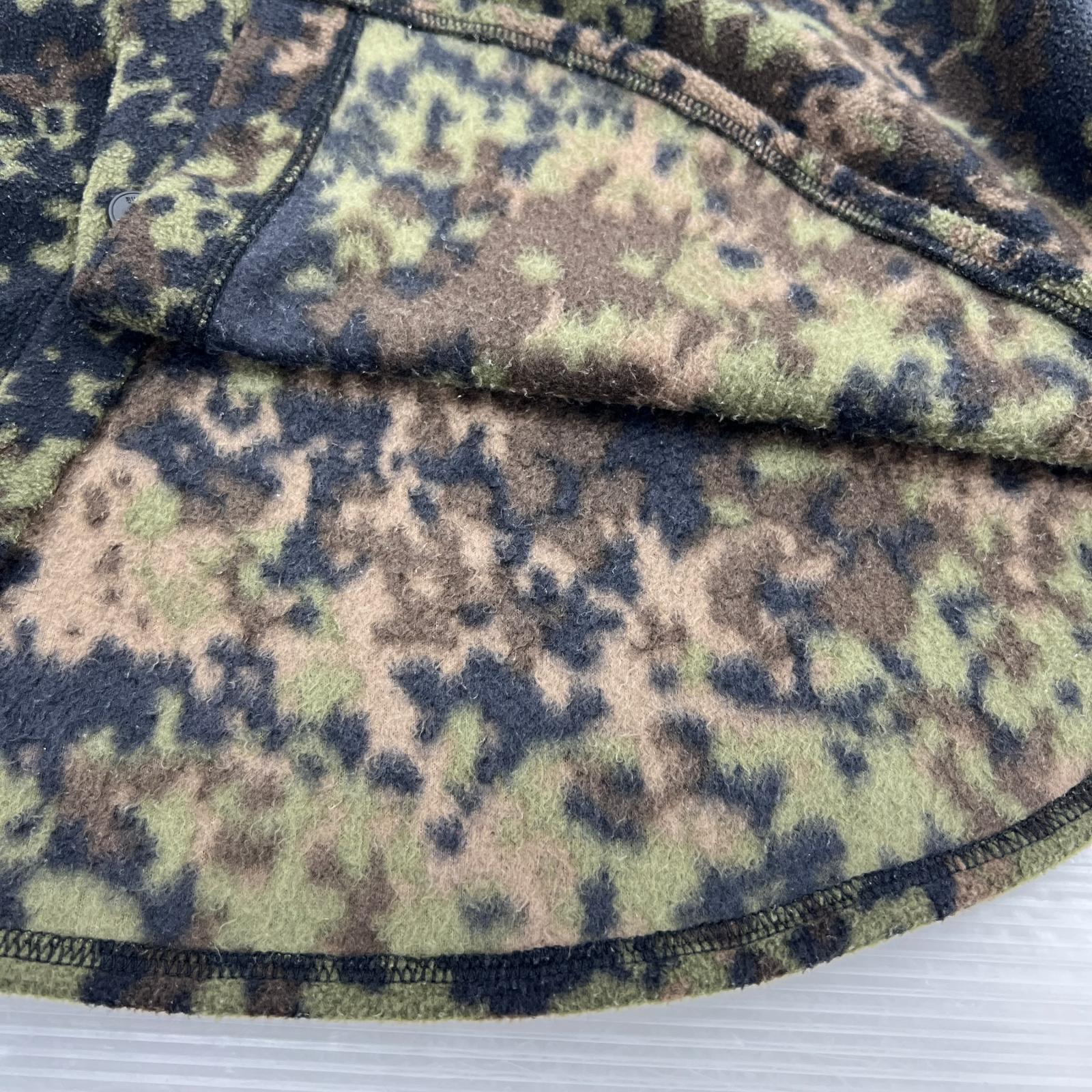 ジャケット ｶﾓ柄ﾌﾘｰｽｼｬﾂｼﾞｬｹｯﾄ　L L