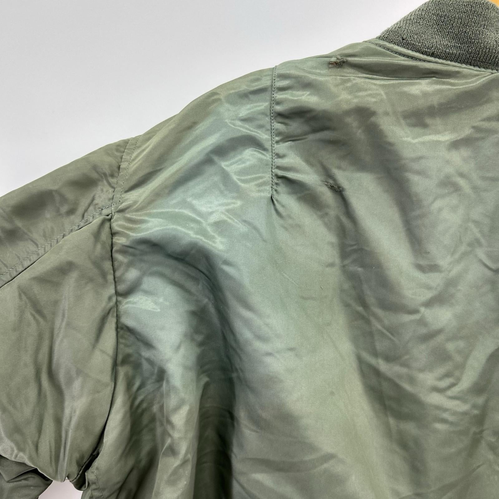 ジャケット 60s CONMARｼﾞｯﾌﾟ L-2B (M) M カーキ