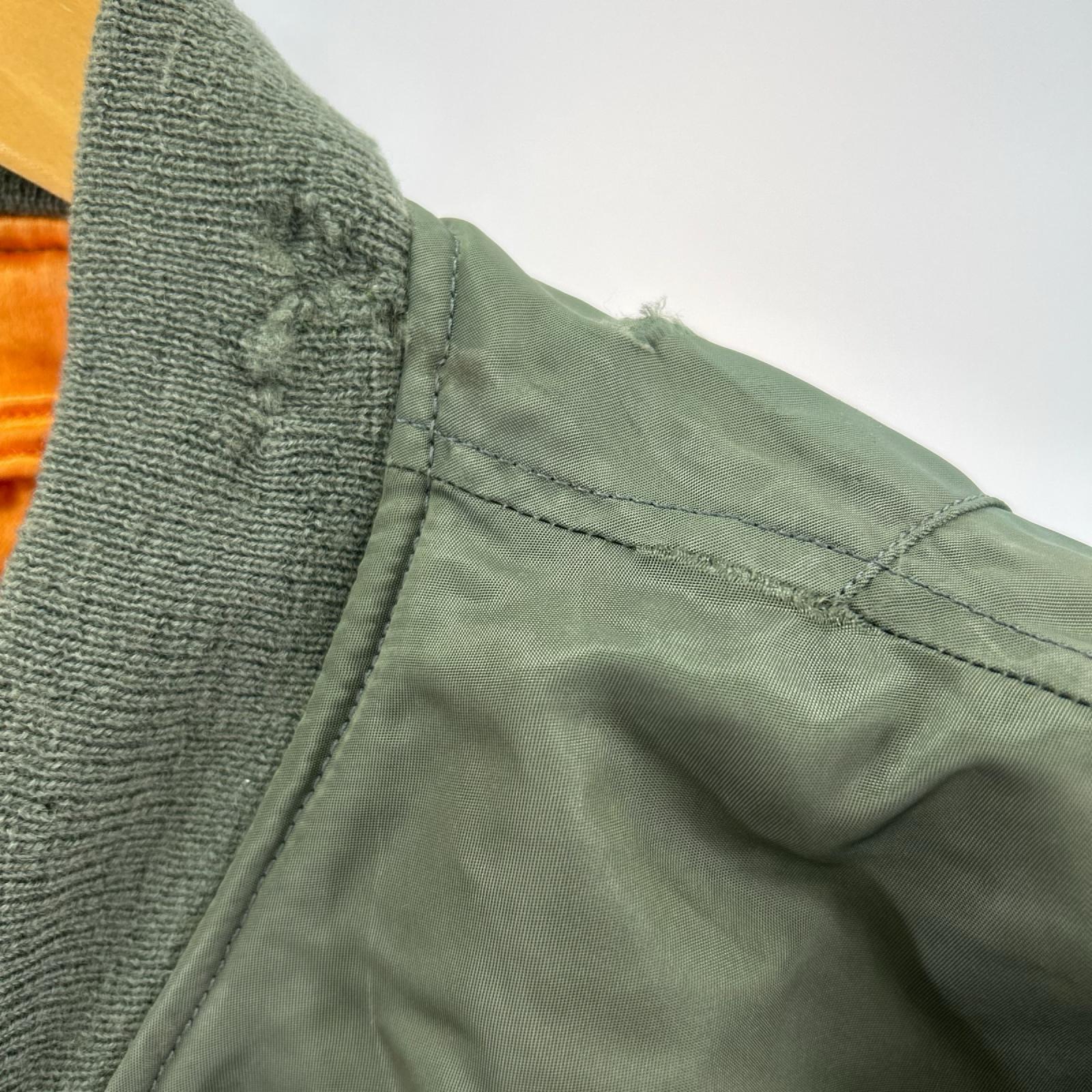ジャケット 60s CONMARｼﾞｯﾌﾟ L-2B (M) M カーキ