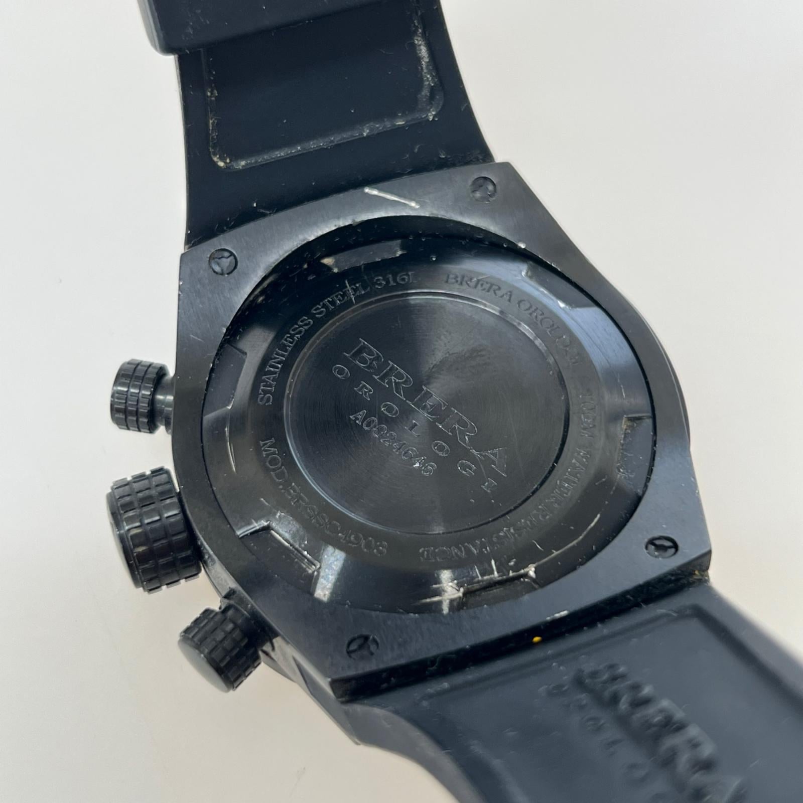 その他アクセサリー BRERA OROLOGI SUPER SUPORTIVO48 ブラック