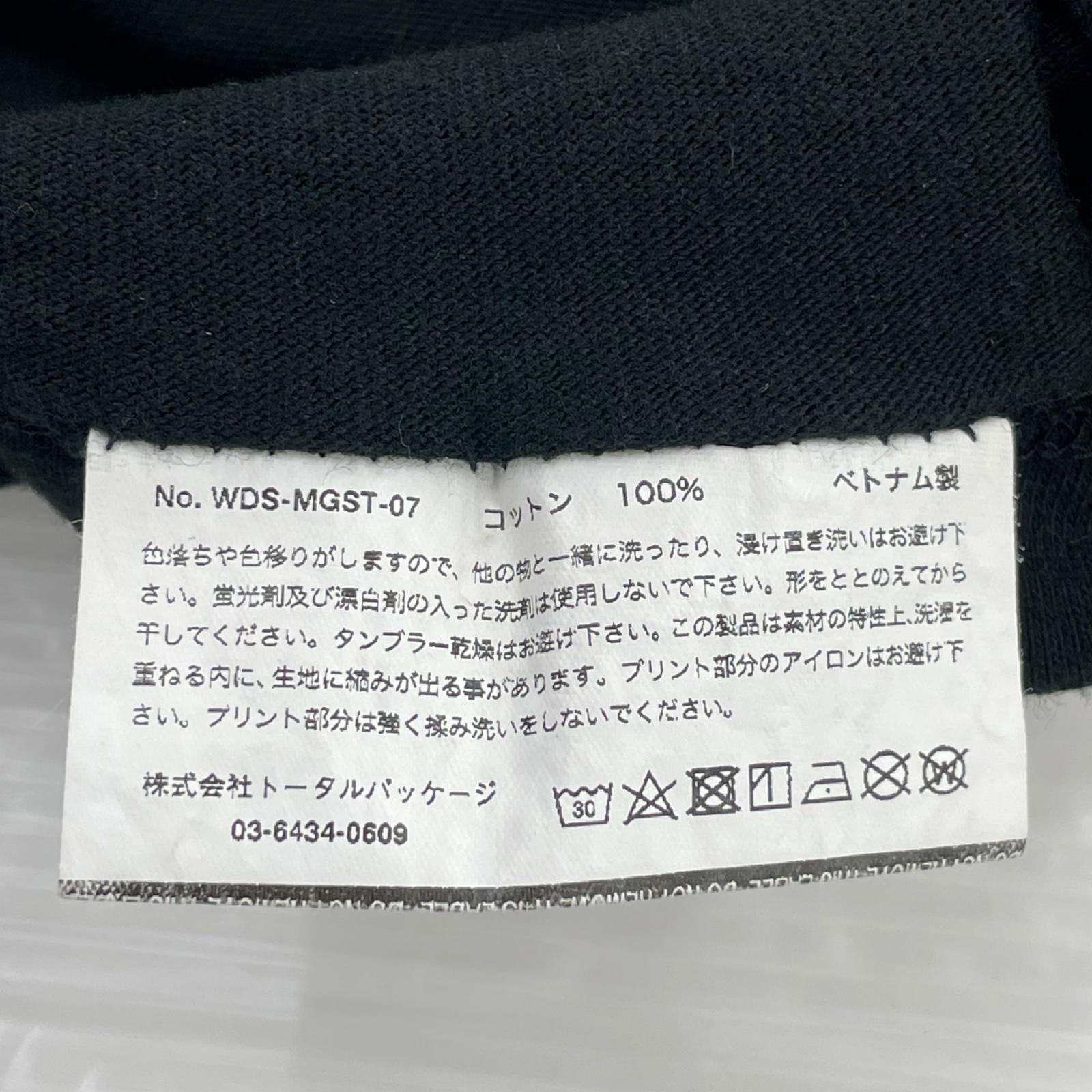半袖Ｔシャツ ×MAGIC STICK S/Sｶｯﾄｿｰ ﾌﾞﾗｯｸ L ブラック