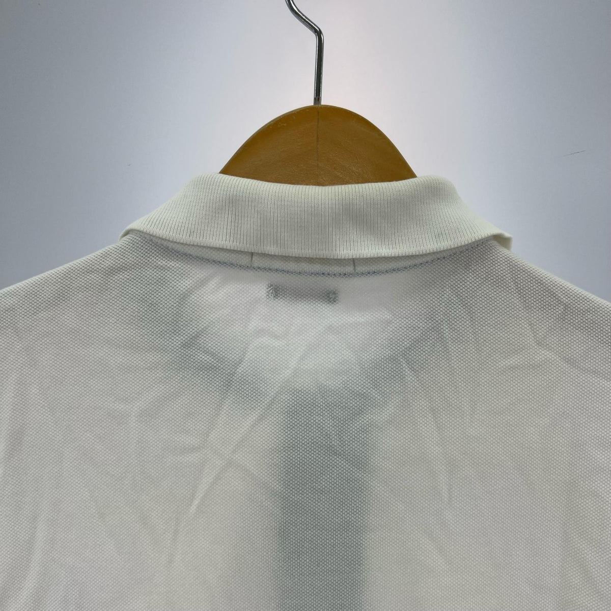 ポロシャツ POLO ブルービッグポニー 袖オレンジ3 M ホワイト