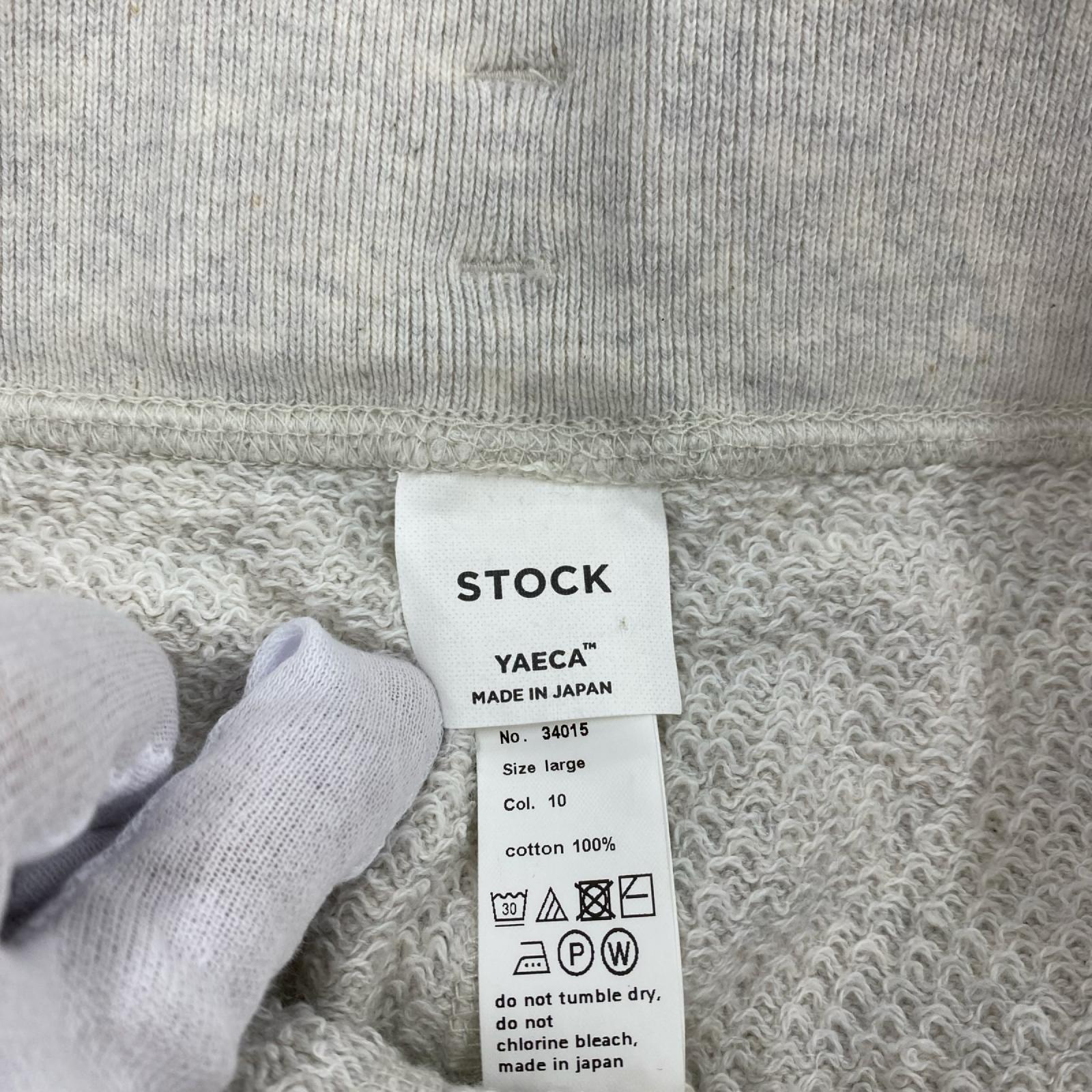 パンツ YAECA STOCK UNISEX　SWEAT PANTS (L) L グレー