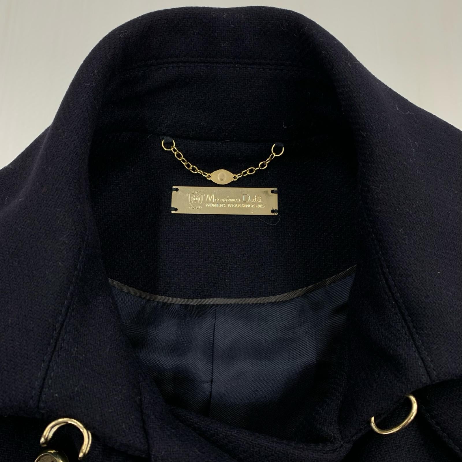 ジャケット Massimo Dutti ﾀﾞﾌﾞﾙﾌﾞﾚｽﾄ 紺 (36) 36