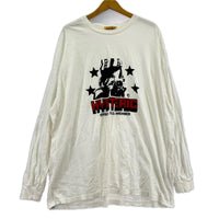長袖Ｔシャツ CLUB MEMBER ビッグTee 白 フリー ホワイト