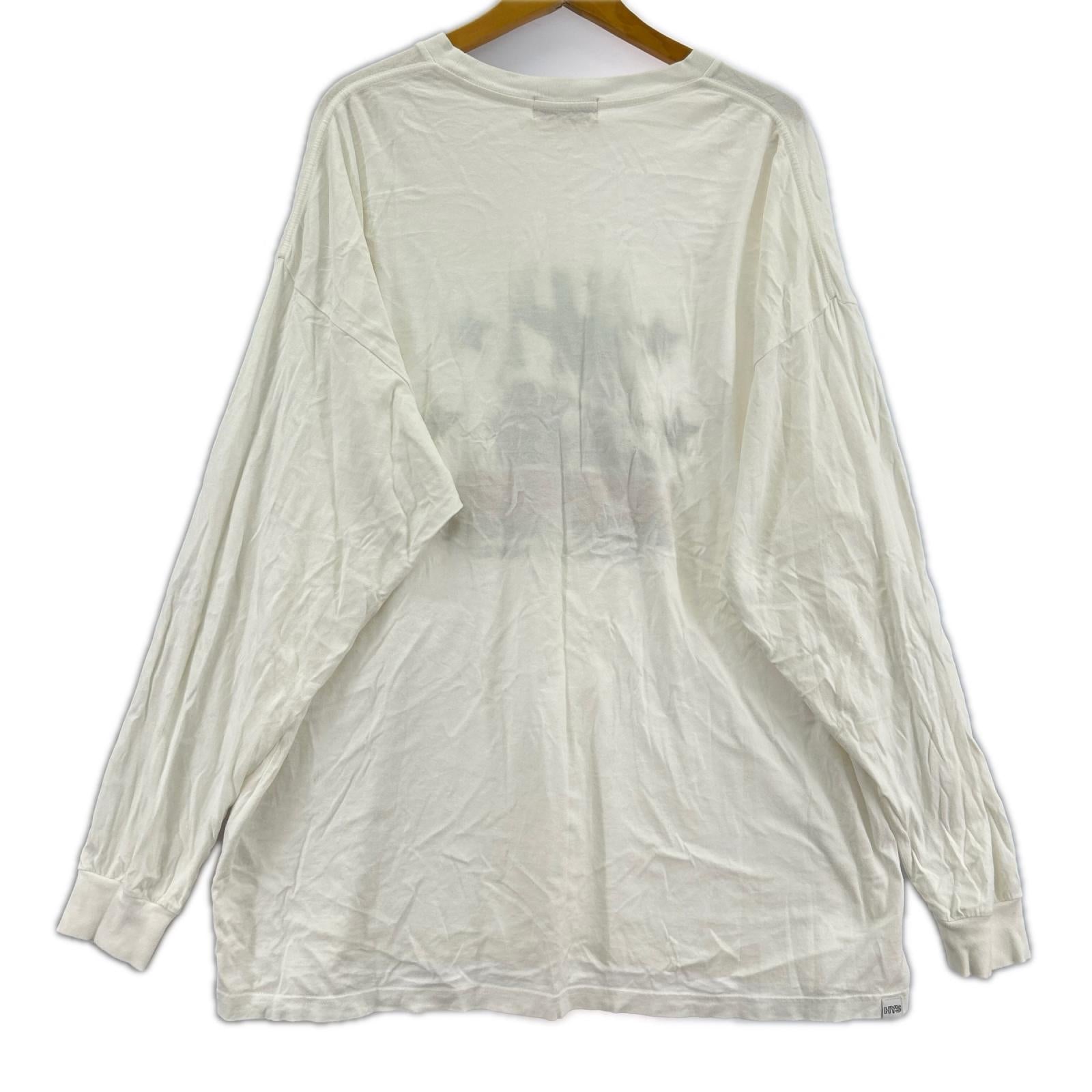 長袖Ｔシャツ CLUB MEMBER ビッグTee 白 フリー ホワイト