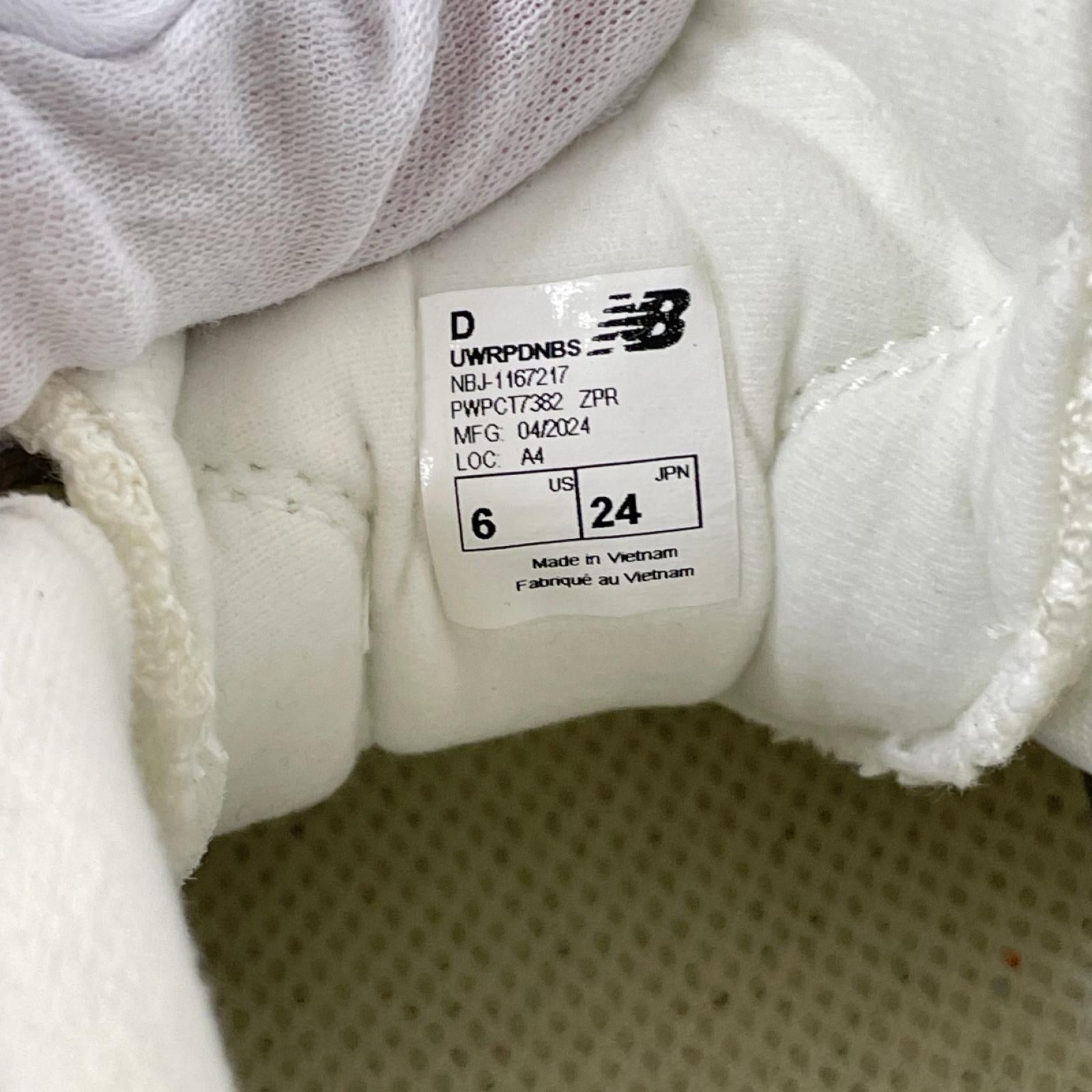 スニーカー UWRPDNBS（24.0） 24cm (US6 UK5 1/2 EU38)