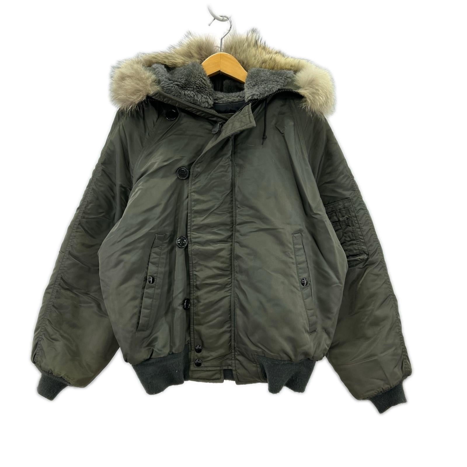 ジャケット GOLDEN FLEECE N-2Bﾌﾗｲﾄｼﾞｬｹｯﾄ USA製 40 カーキ