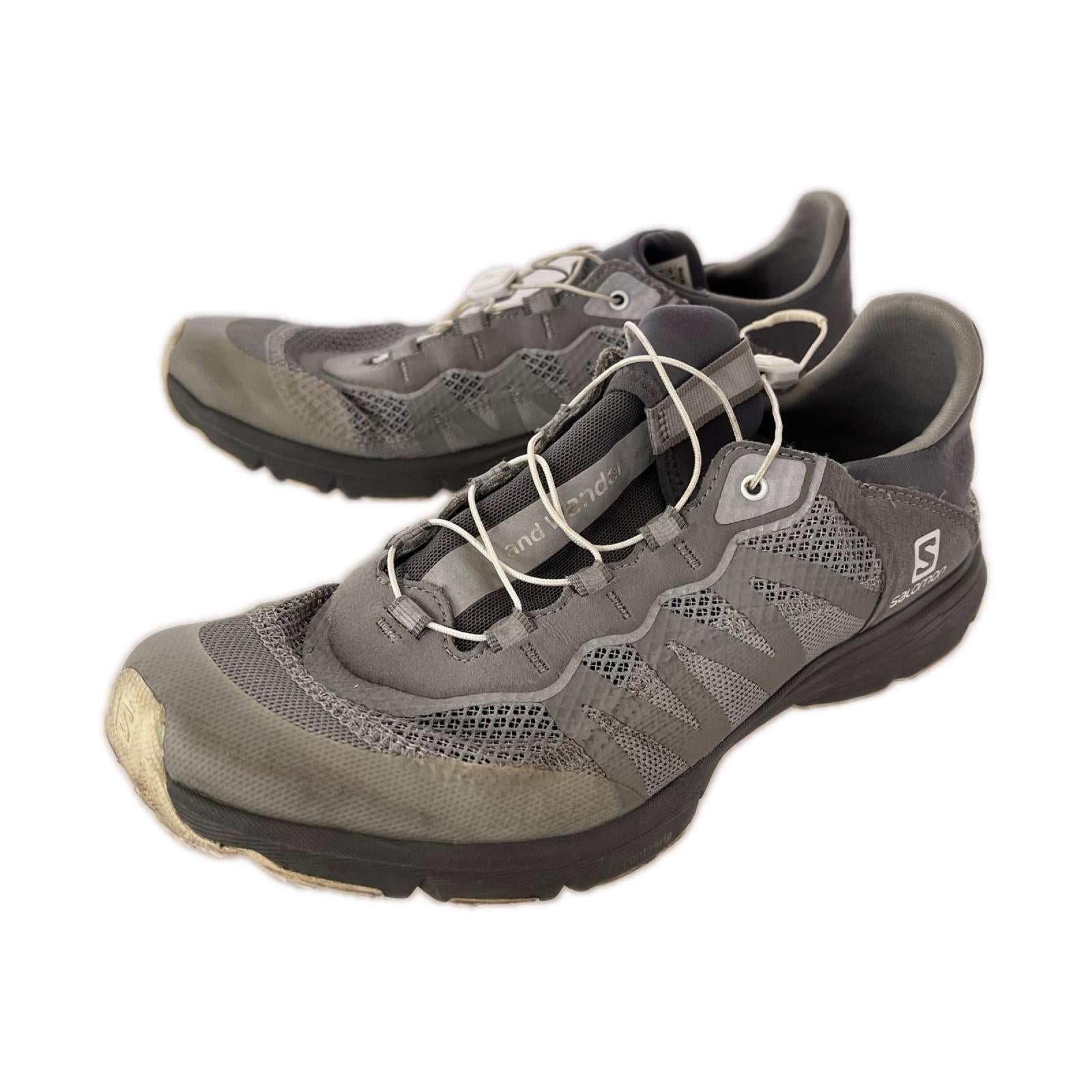 スニーカー salomon × and wander ｽﾆｰｶｰ 26cm (US8 UK7 1/2 EU42) グレー