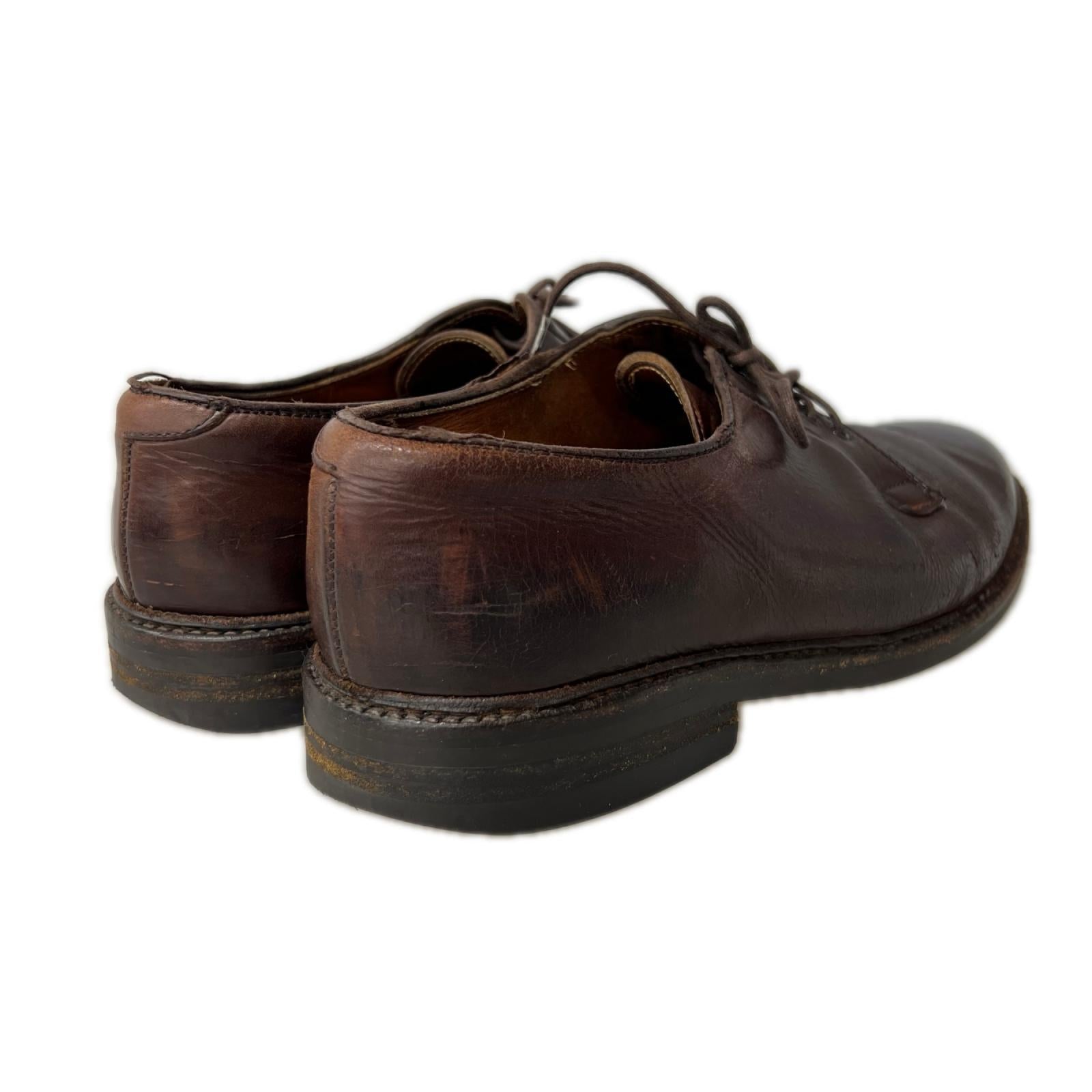 シューズ CORDOVAN PLANE TOE