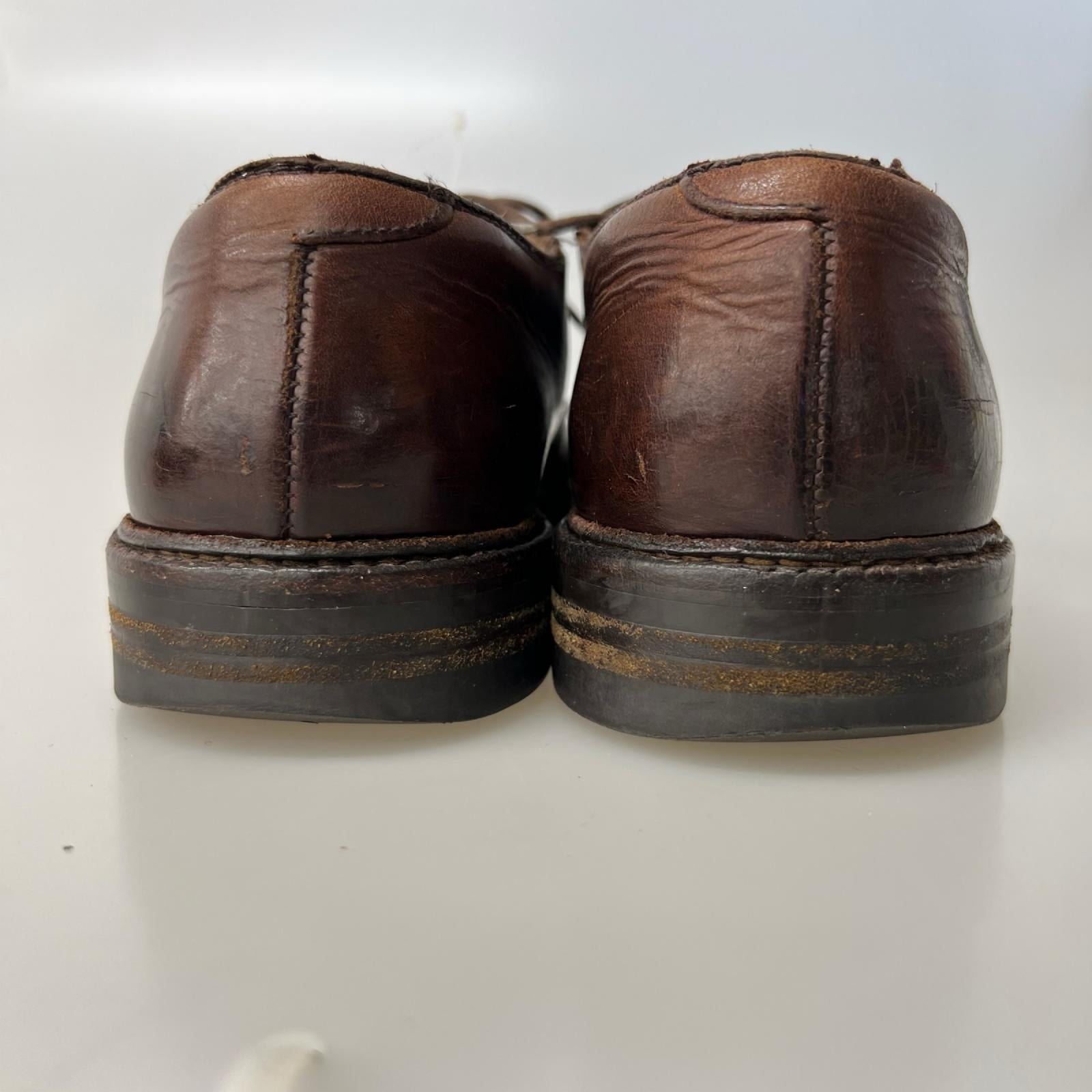 シューズ CORDOVAN PLANE TOE