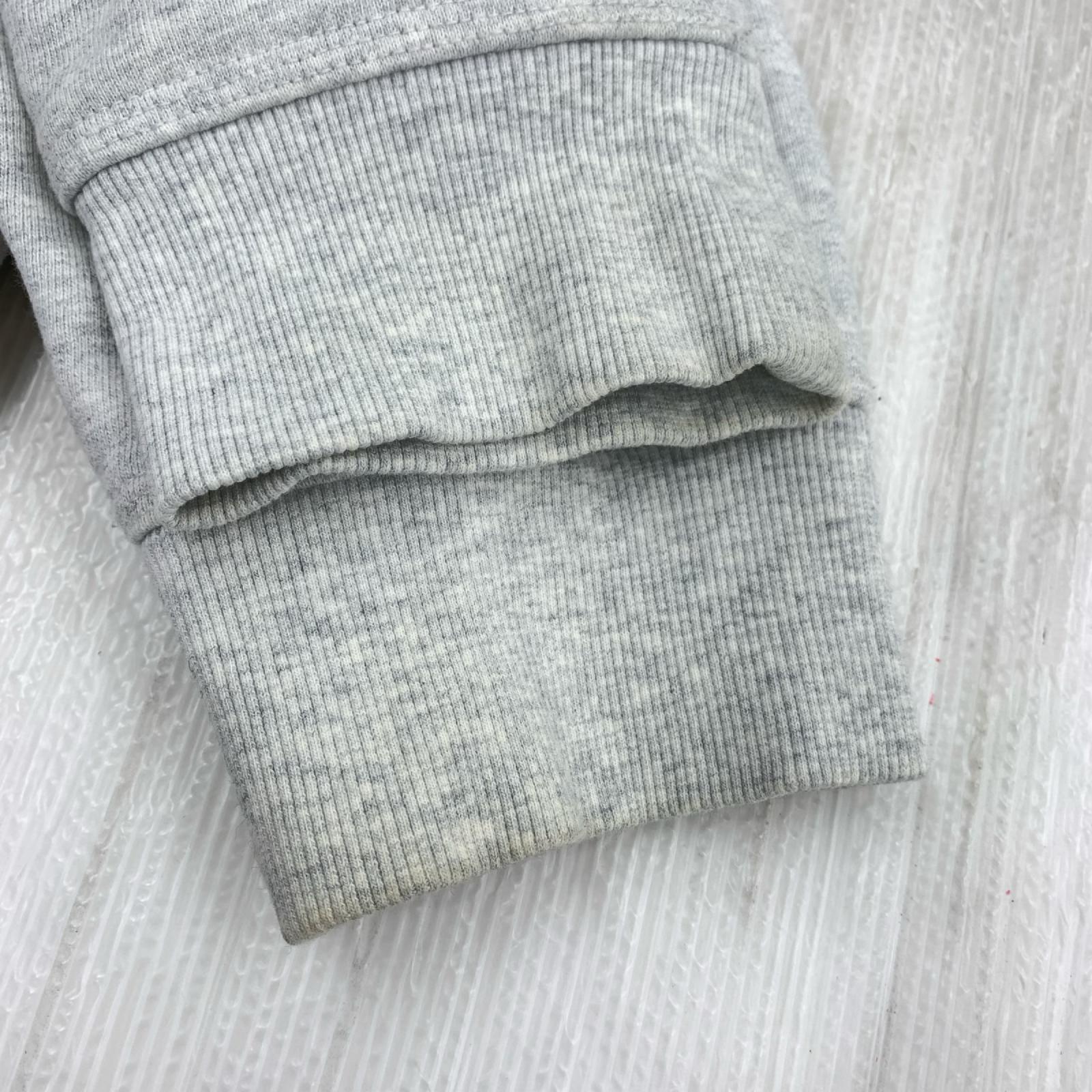 スウェット ﾊｰﾌｼﾞｯﾌﾟ GRY L L グレー
