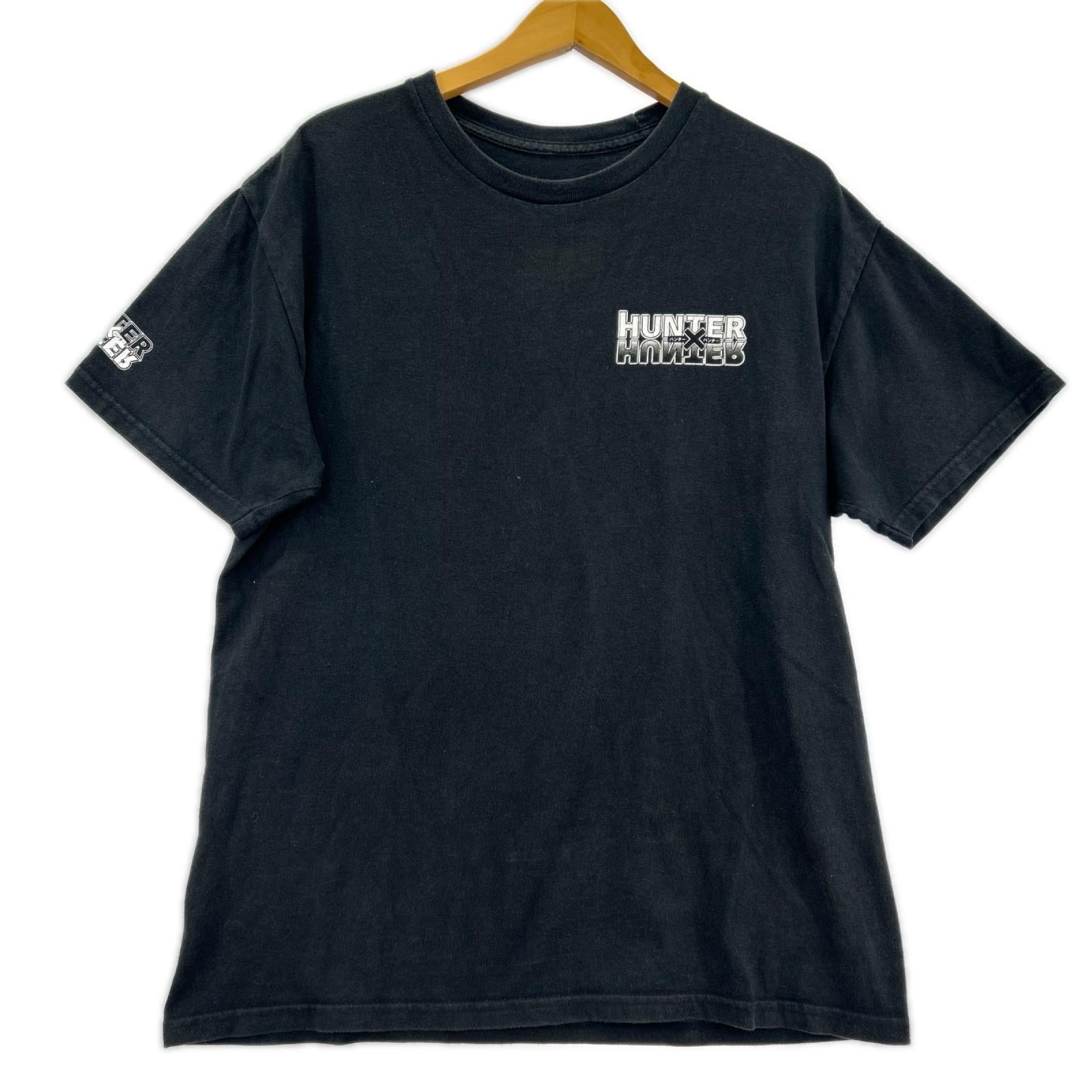 半袖Ｔシャツ HUNTER×HUNTER 幻影旅団ﾒﾝﾊﾞｰ ｱﾆﾒTee M ブラック