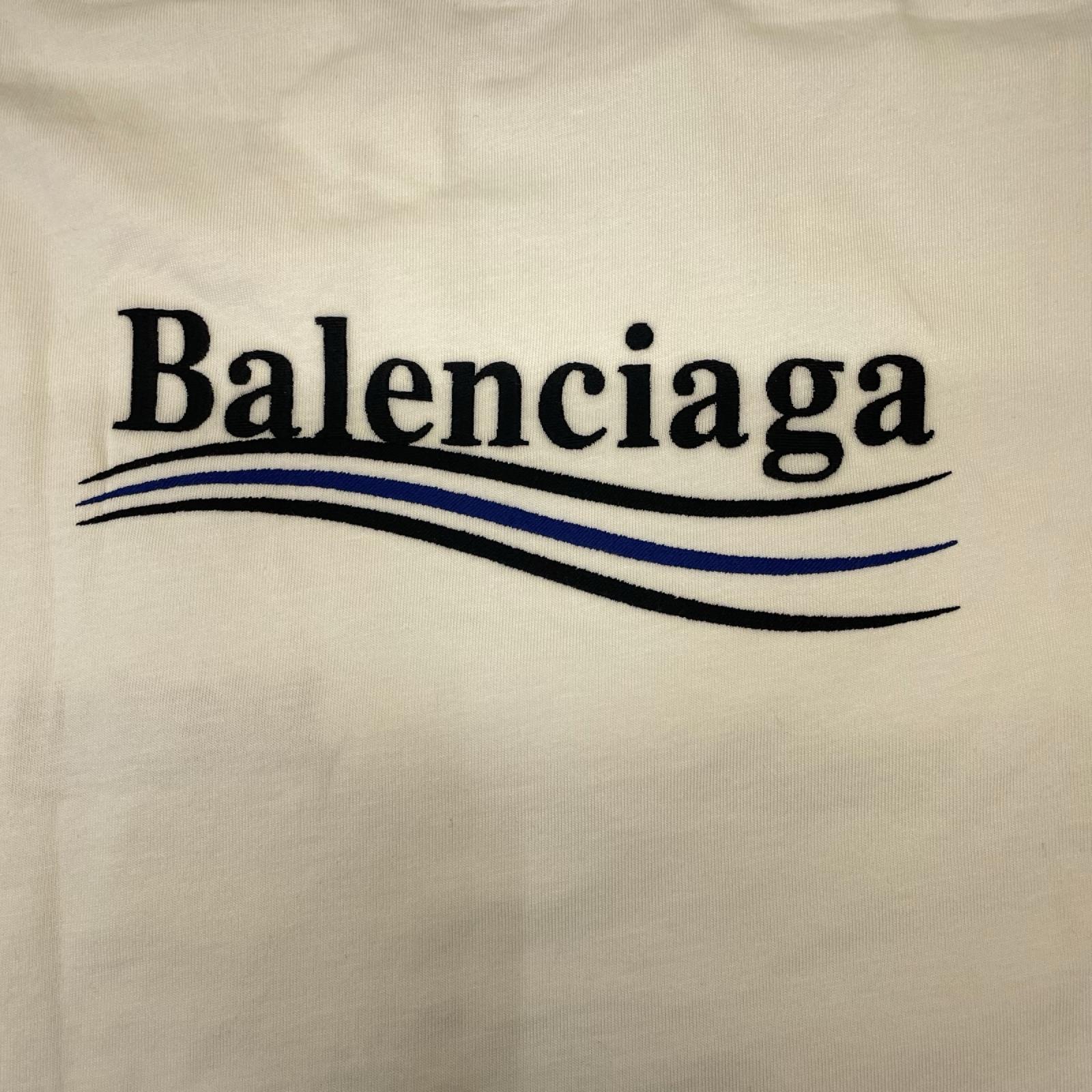 BALENCIAGA ポリティカルキャンペーン　オーバーサイズTシャツ SS 641655 TKVJ1