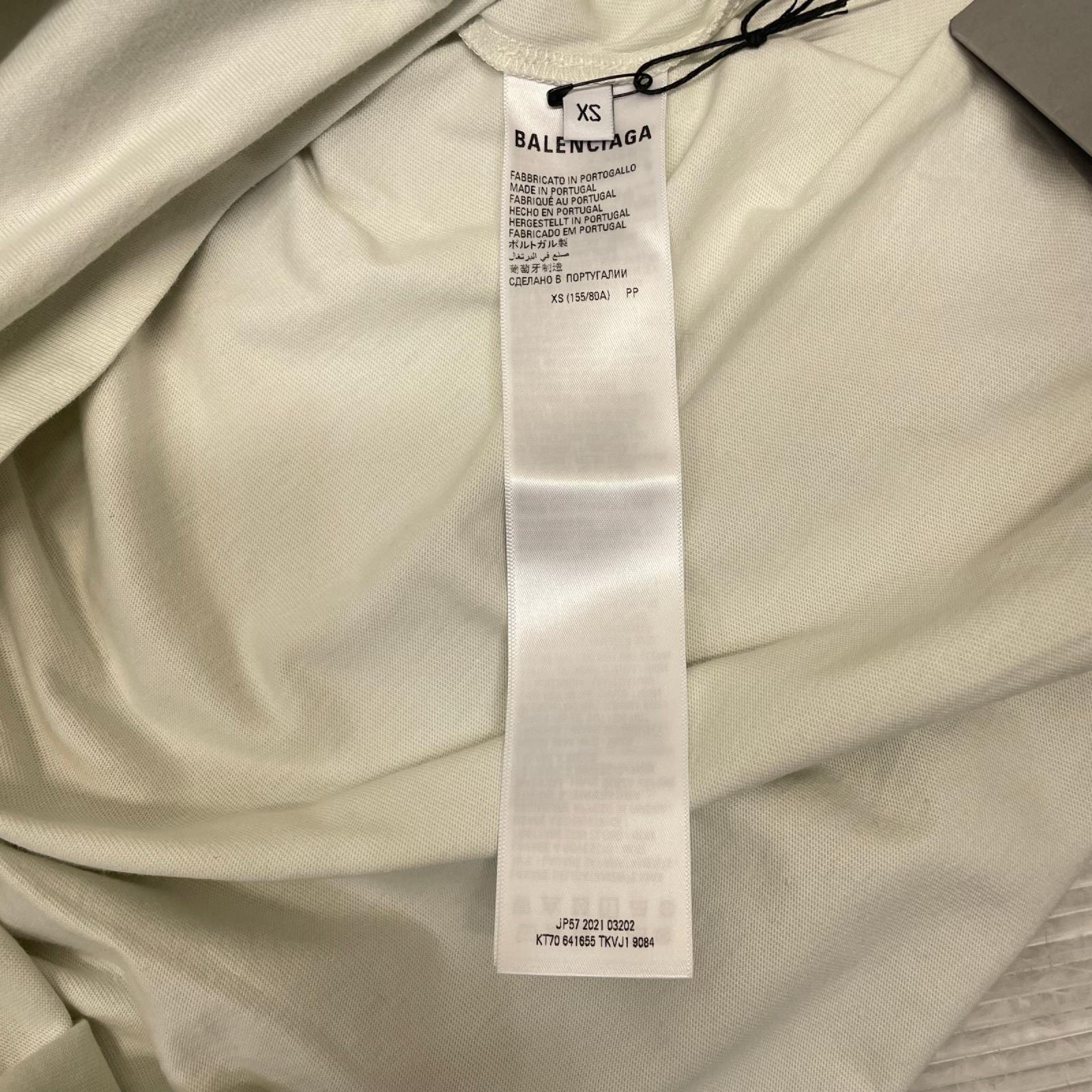 BALENCIAGA ポリティカルキャンペーン　オーバーサイズTシャツ SS 641655 TKVJ1