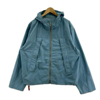 ジャケット MAISON MARGIELA 17SS ﾊﾉ字 ﾌｰﾃﾞｯﾄｼﾞｬｹｯﾄ 50 青 50