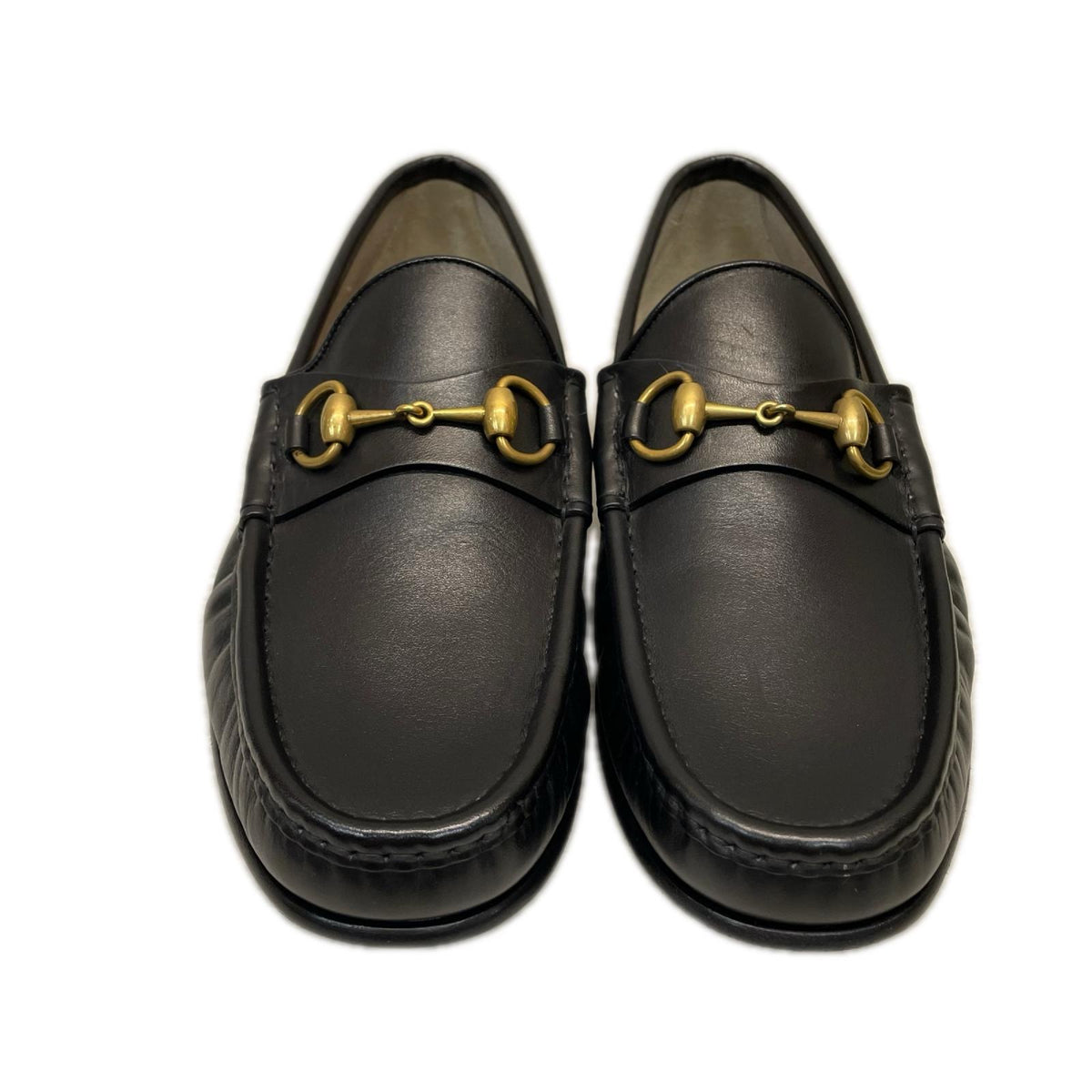 GUCCI 1953 ﾎｰｽﾋﾞｯﾄﾛｰﾌｧｰ 7 黒 26cm (US8 UK7 1/2 EU42)