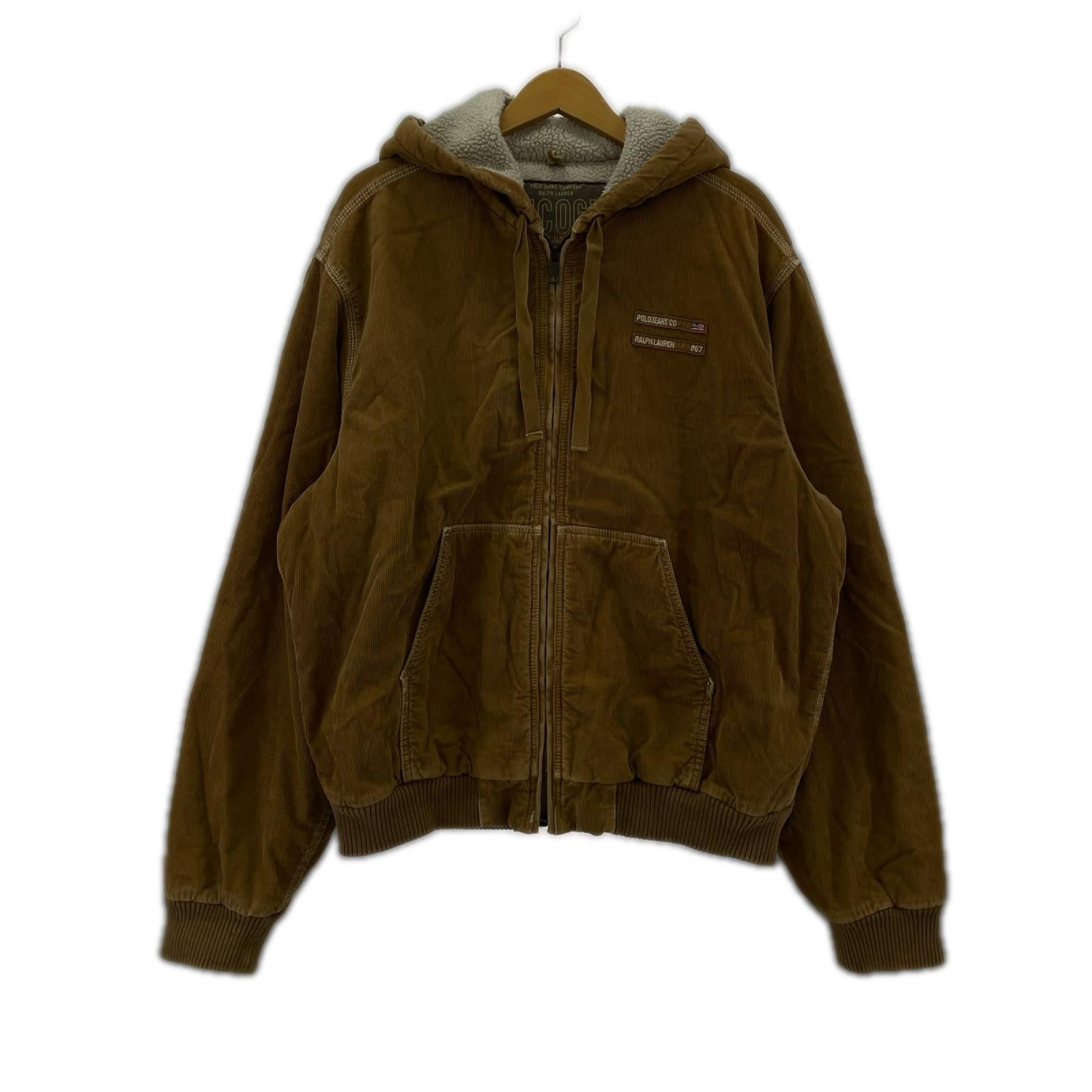 ジャケット POLO JEANS ﾎﾞｱﾗｲﾅｰ　ｺｰﾃﾞｭﾛｲｼﾞｬｹｯﾄ（L) L ベージュ
