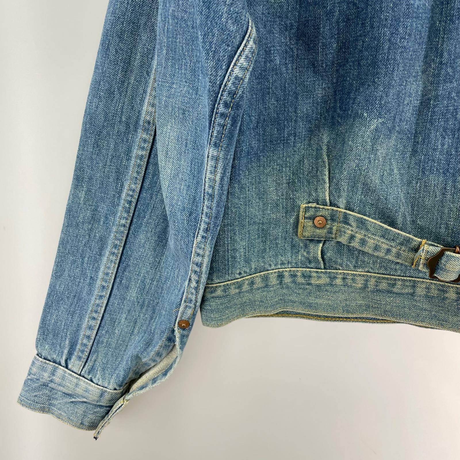 デニムジャケット 90s 7701SXX 1st 日本製 復刻 40 ブルー