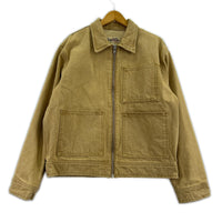 ジャケット 24SS Denim Zip Work Jacket サンドベージュ S ベージュ