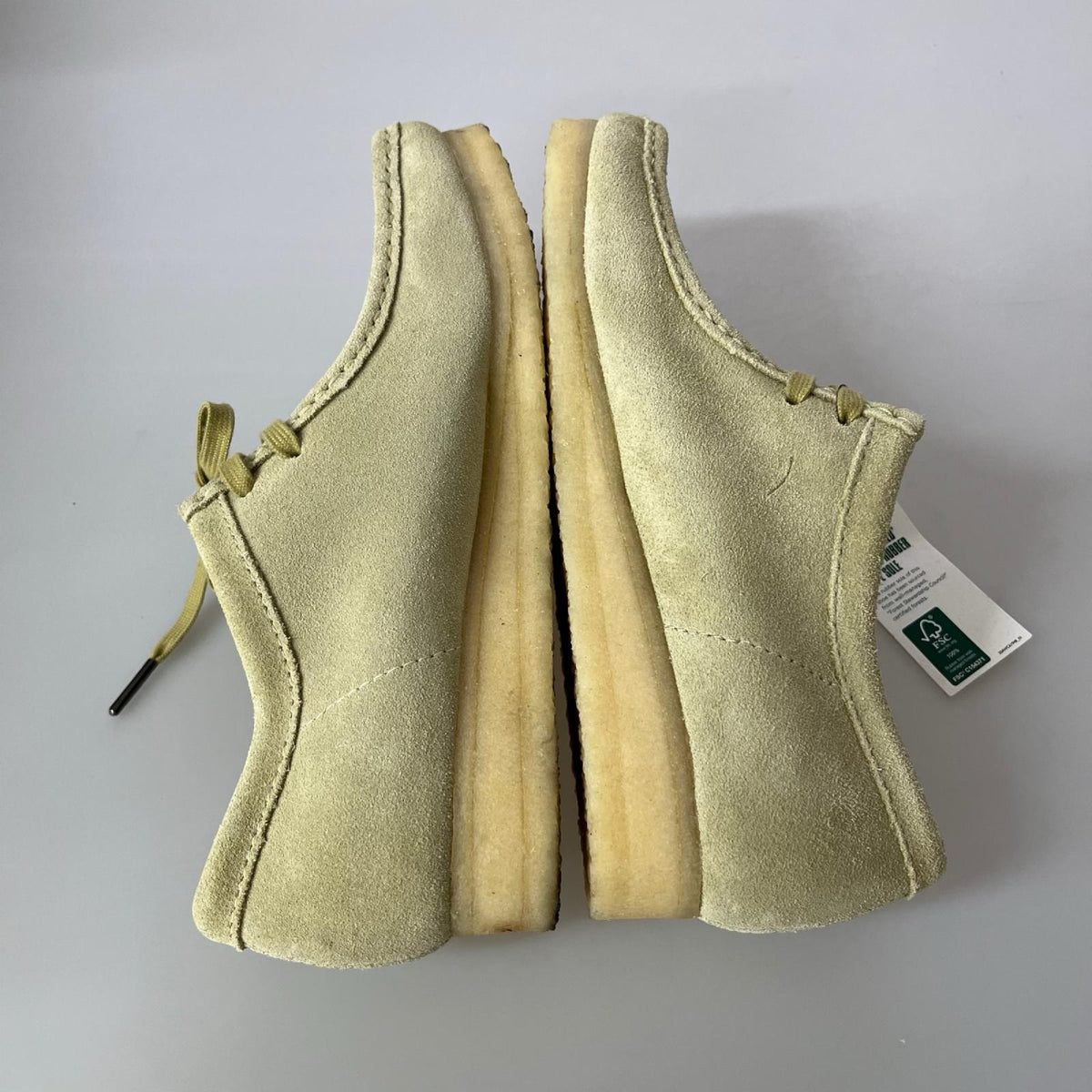 シューズ Wallabee 25.5CM ベージュ