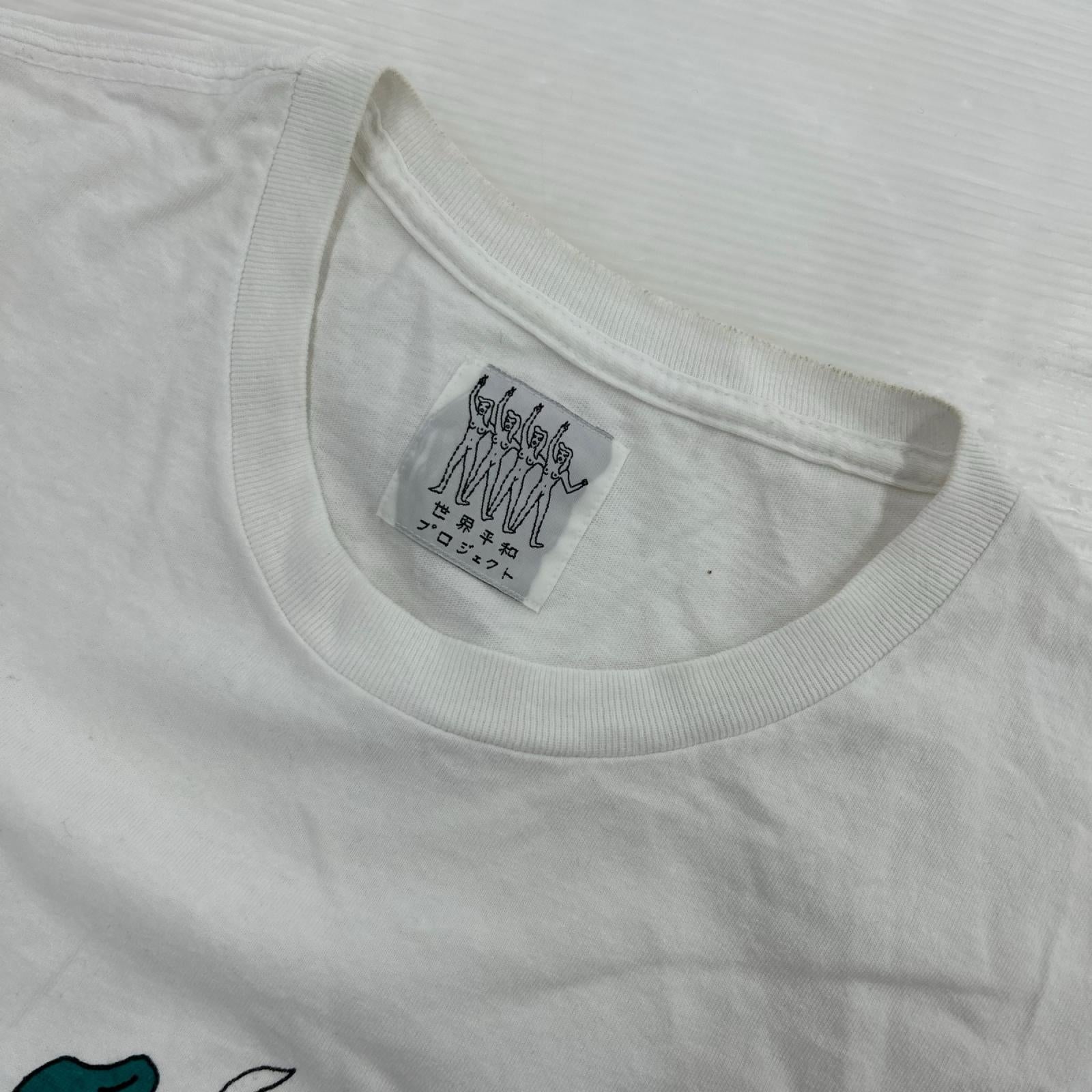 半袖Ｔシャツ 世界平和ﾌﾟﾛｼﾞｪｸﾄ L ホワイト