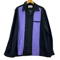 長袖シャツ TWO-TONE 50's SHIRTS M ブラック