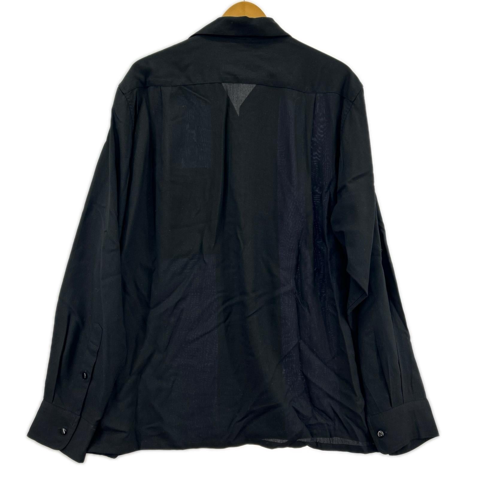 長袖シャツ TWO-TONE 50's SHIRTS M ブラック