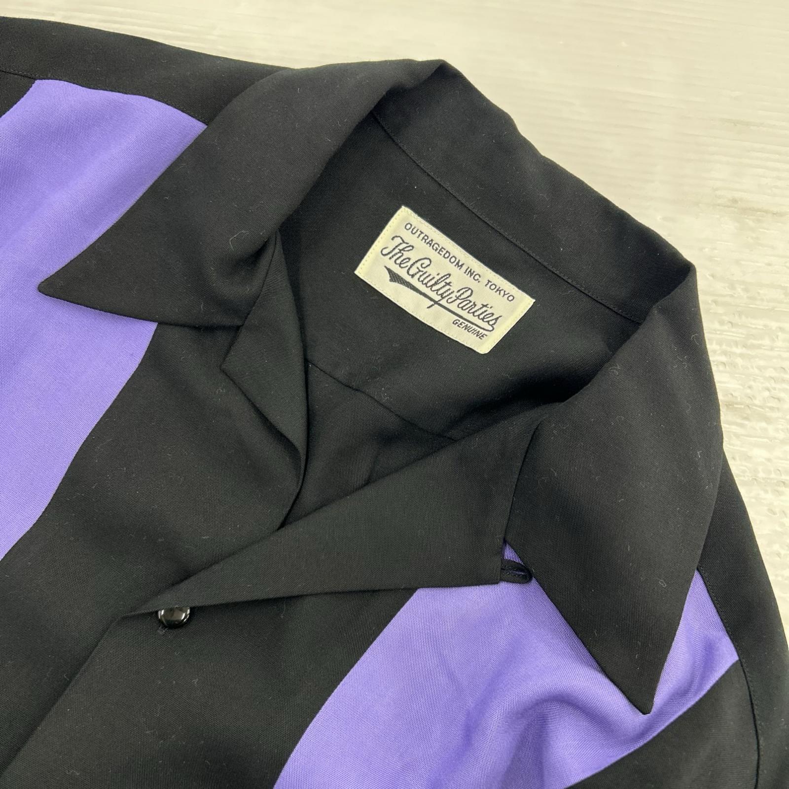 長袖シャツ TWO-TONE 50's SHIRTS M ブラック