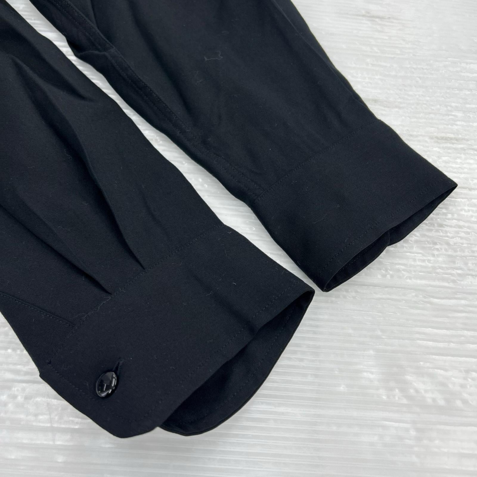 長袖シャツ TWO-TONE 50's SHIRTS M ブラック