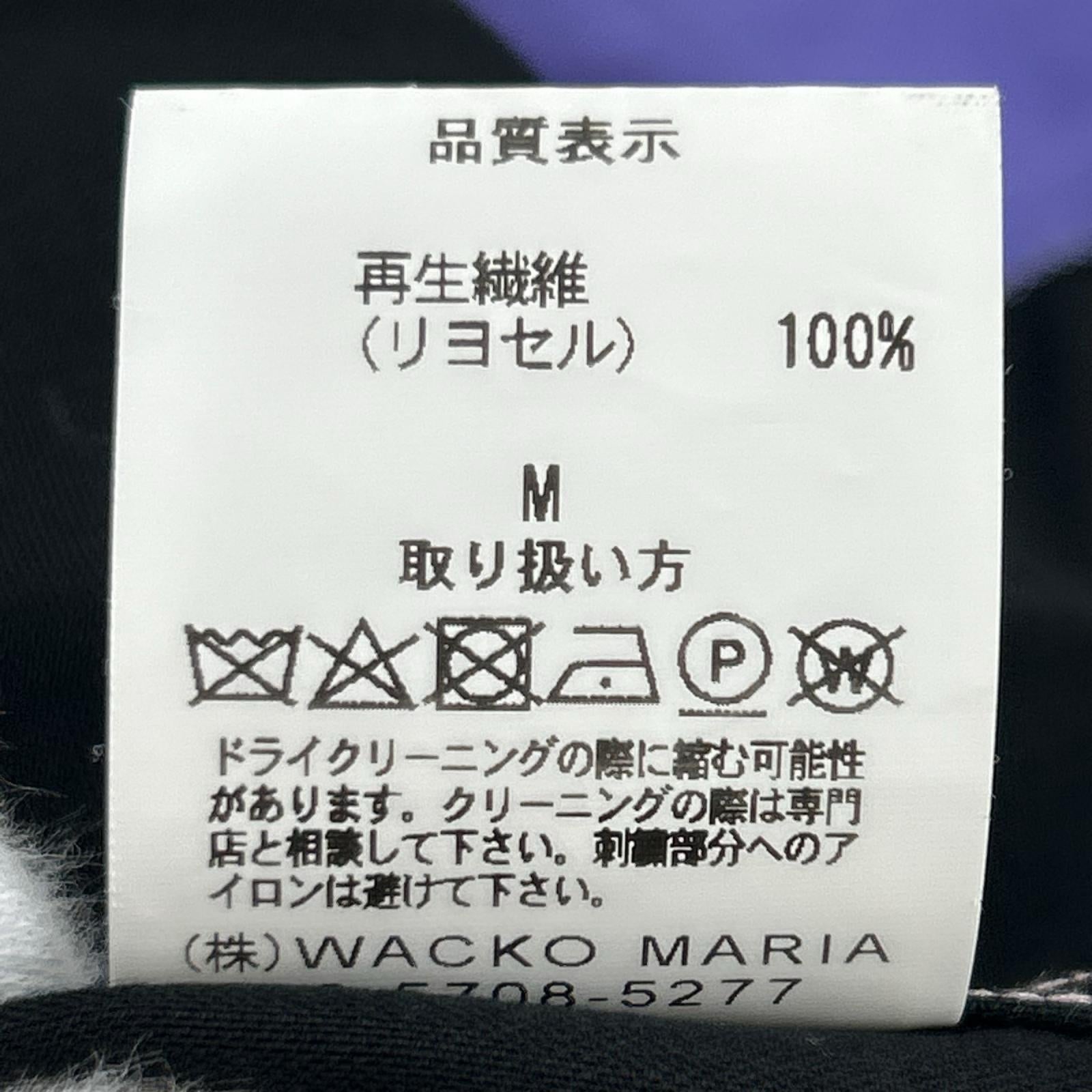 長袖シャツ TWO-TONE 50's SHIRTS M ブラック