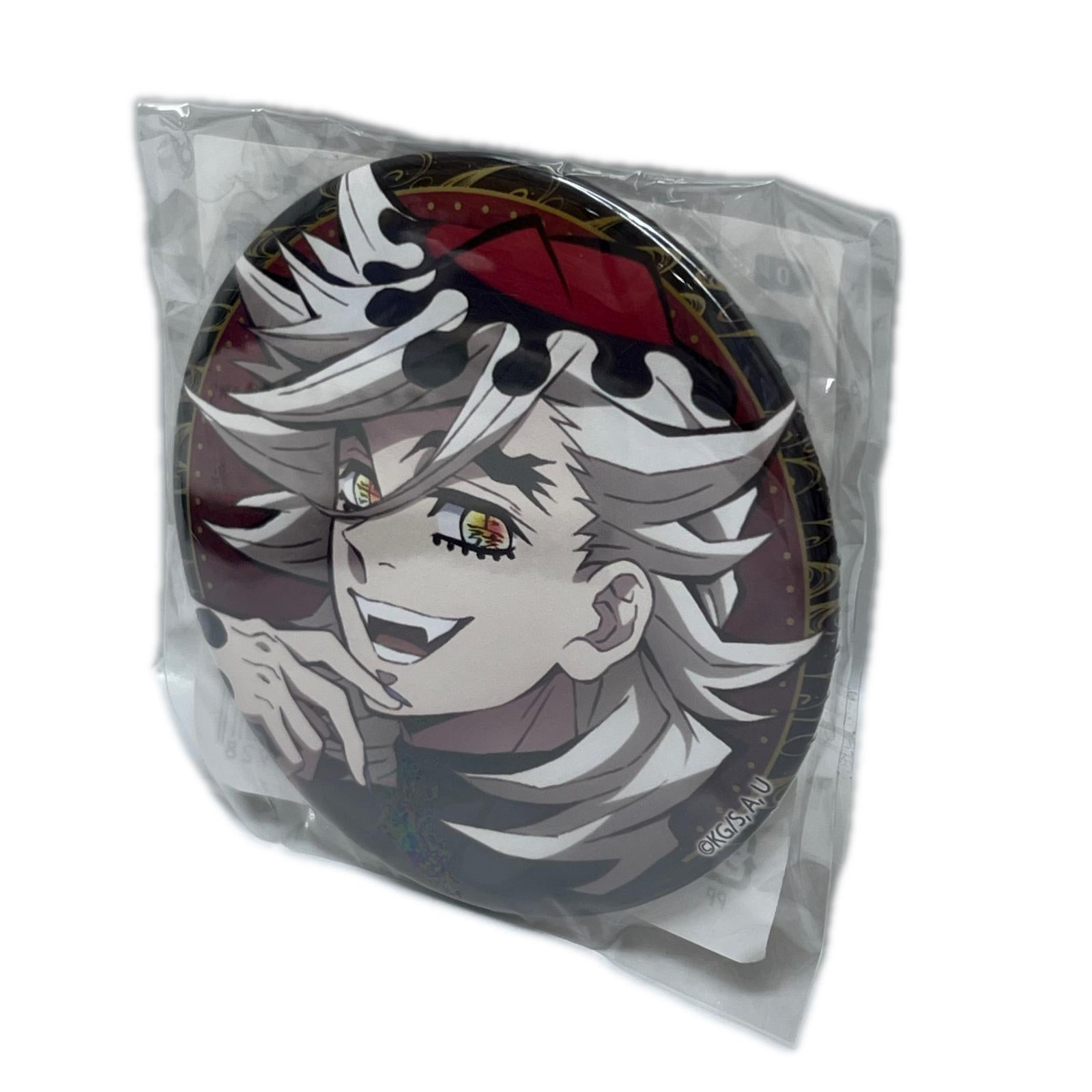 鬼滅の刃 鬼集結 D賞 ビッグ缶バッジ 童磨 鬼滅の刃 アニプレックス（ANIPLEX） フィギュア/グッズ