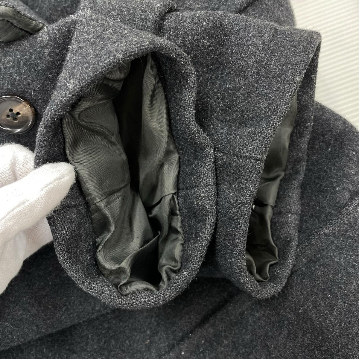 その他アウター PIRATE ｳｰﾙ ﾀﾞｯﾌﾙｺｰﾄ 黒 (XL) 4860-141-008 ブラック