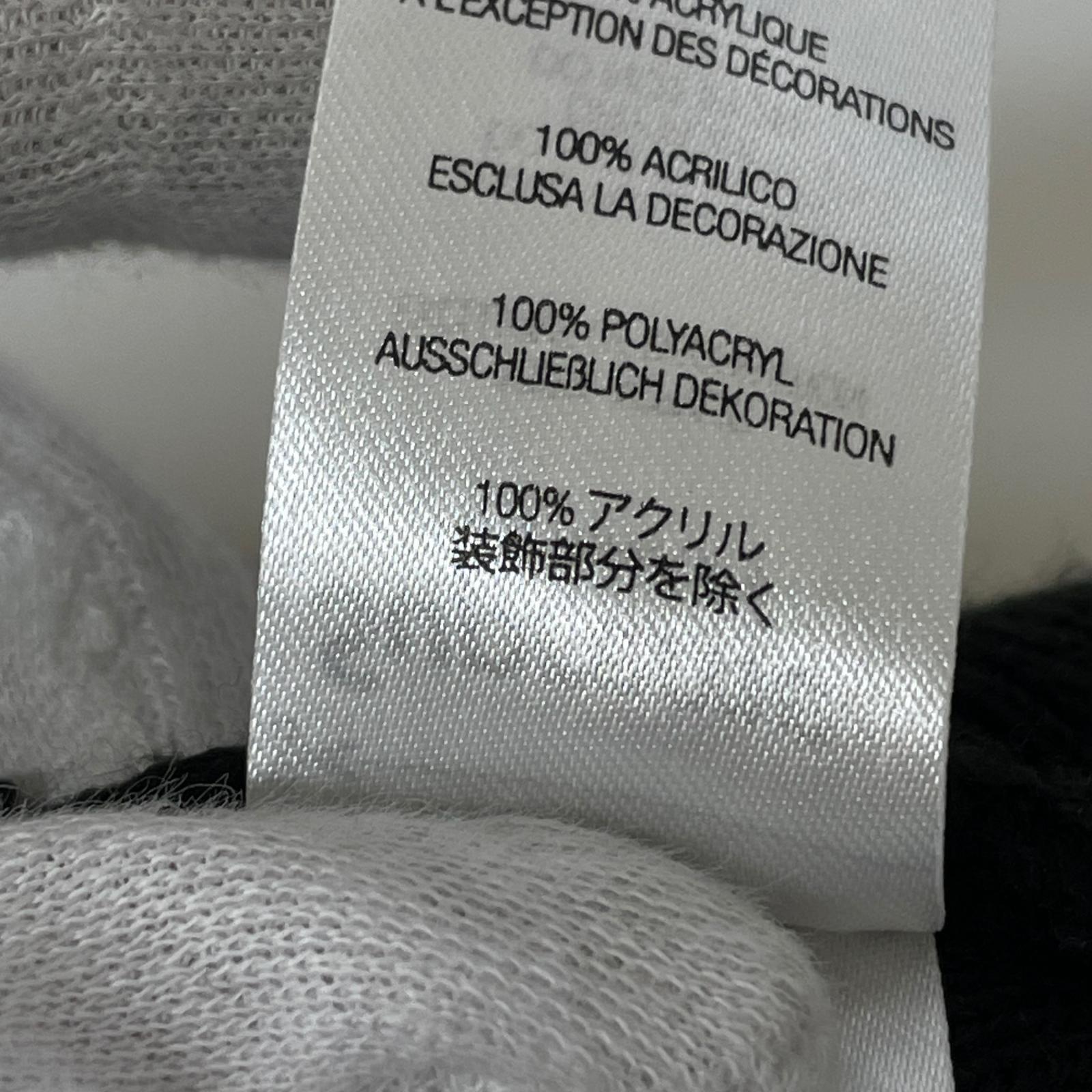 ニットキャップ SUPREME モーションロゴニット 黒 ブラック