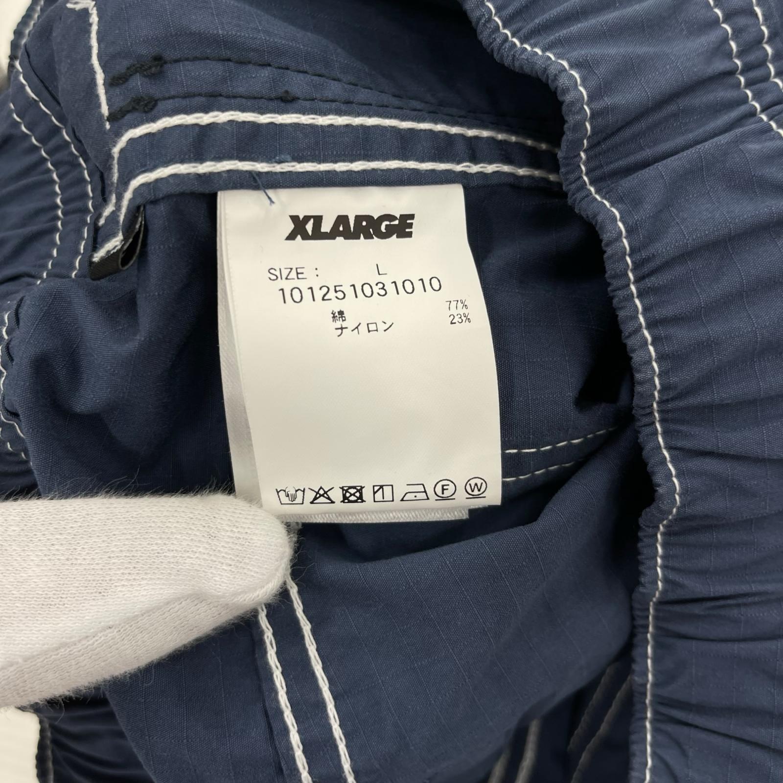 パンツ RIPSTOP EASY BAKER PANTS 紺 (L) L ブルー