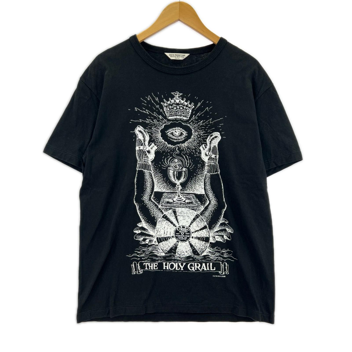 半袖Ｔシャツ THE HOLY GRAIL M ﾌﾞﾗｯｸ M ブラック