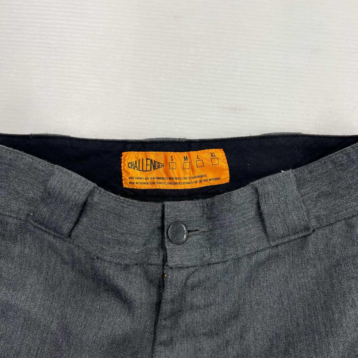 パンツ ｳｰﾙｽﾗｯｸｽ ｸﾞﾚｰ S ブラック