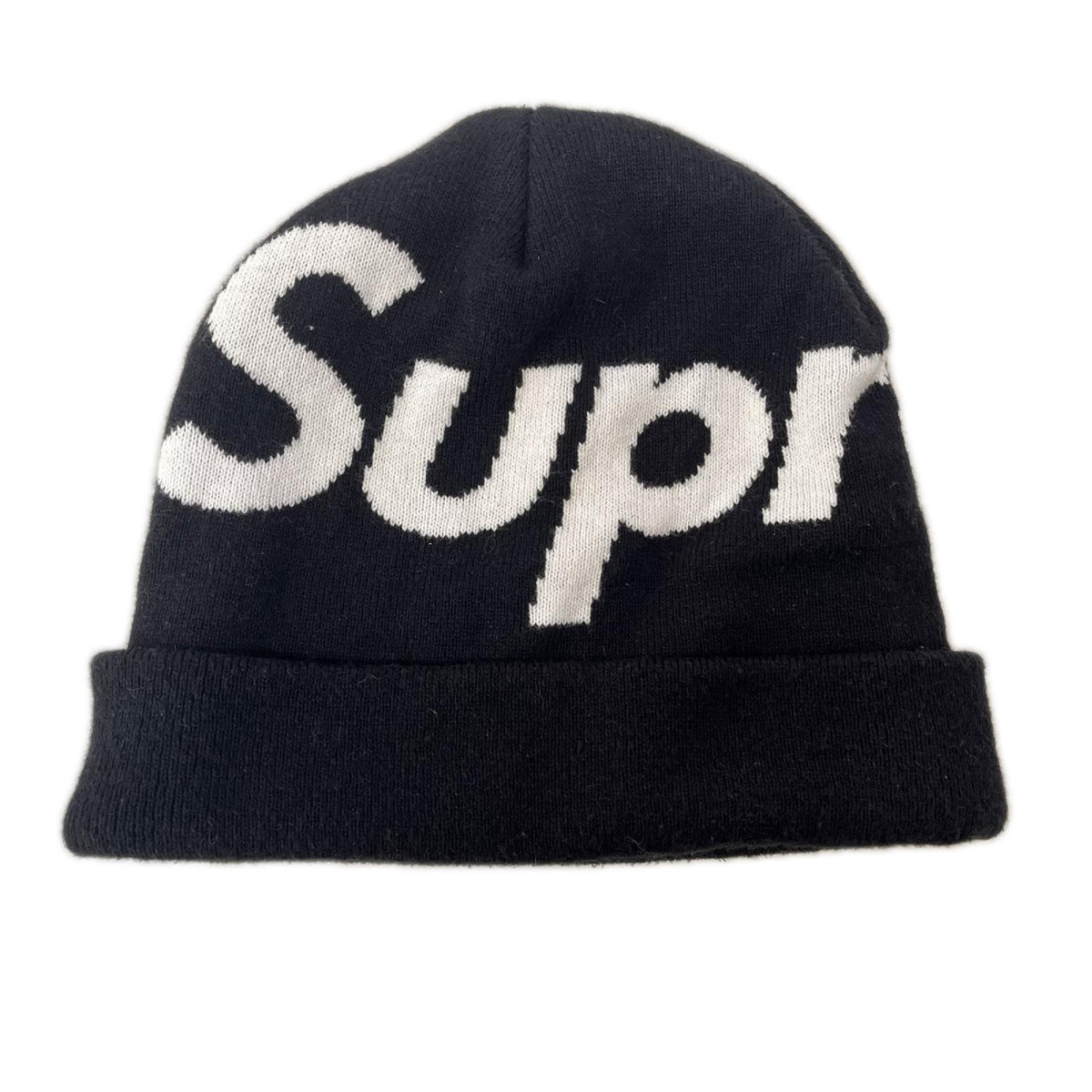 ニットキャップ Big Logo Beanie ﾌﾞﾗｯｸ ブラック