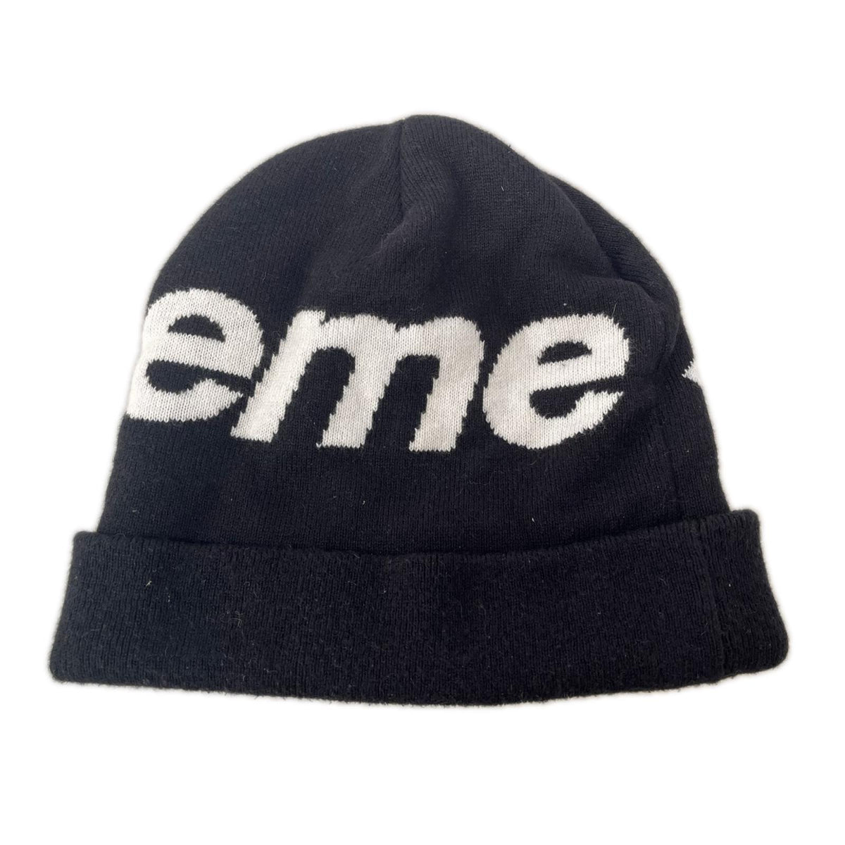ニットキャップ Big Logo Beanie ﾌﾞﾗｯｸ ブラック