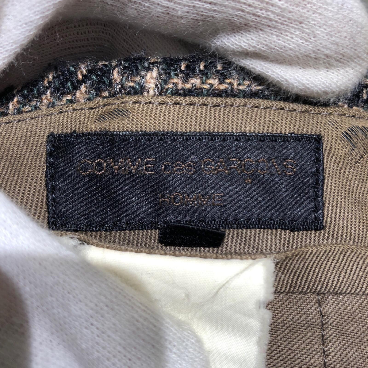 パンツ HOMME 90s 田中オム ダブルタックツイードパンツ