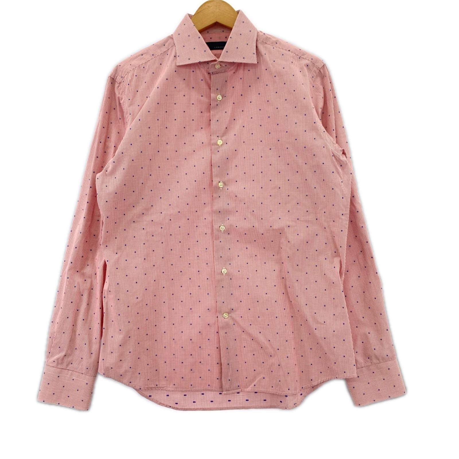 長袖シャツ ﾁｪｯｸｼｬﾂ RED 40 40 レッド