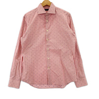 長袖シャツ ﾁｪｯｸｼｬﾂ RED 40 40 レッド
