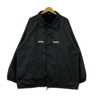 ジャケット ナイロンコーチジャケット (XL-2XL) ブラック ブラック