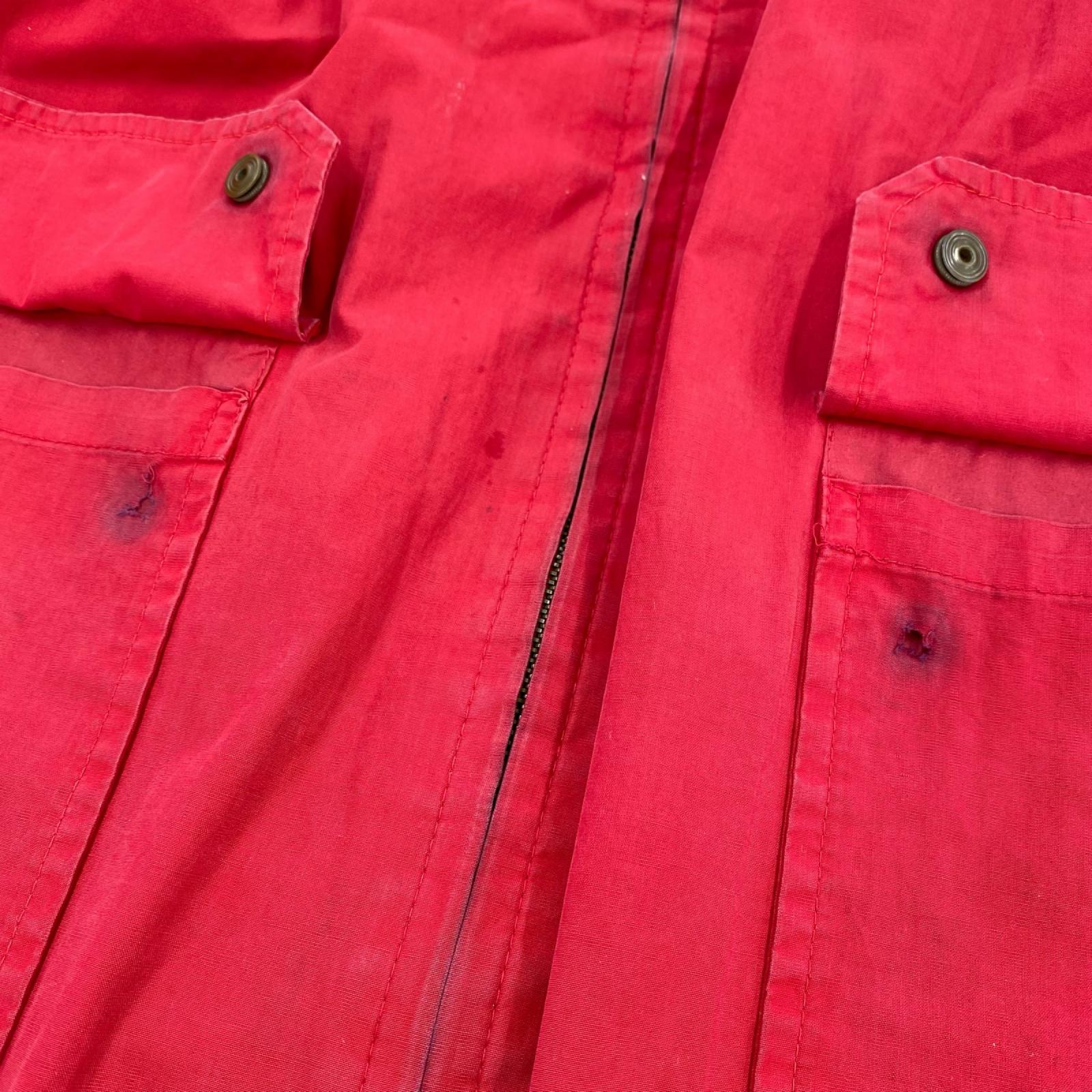 ジャケット GRENFELL　70s ririジップ 42 レッド