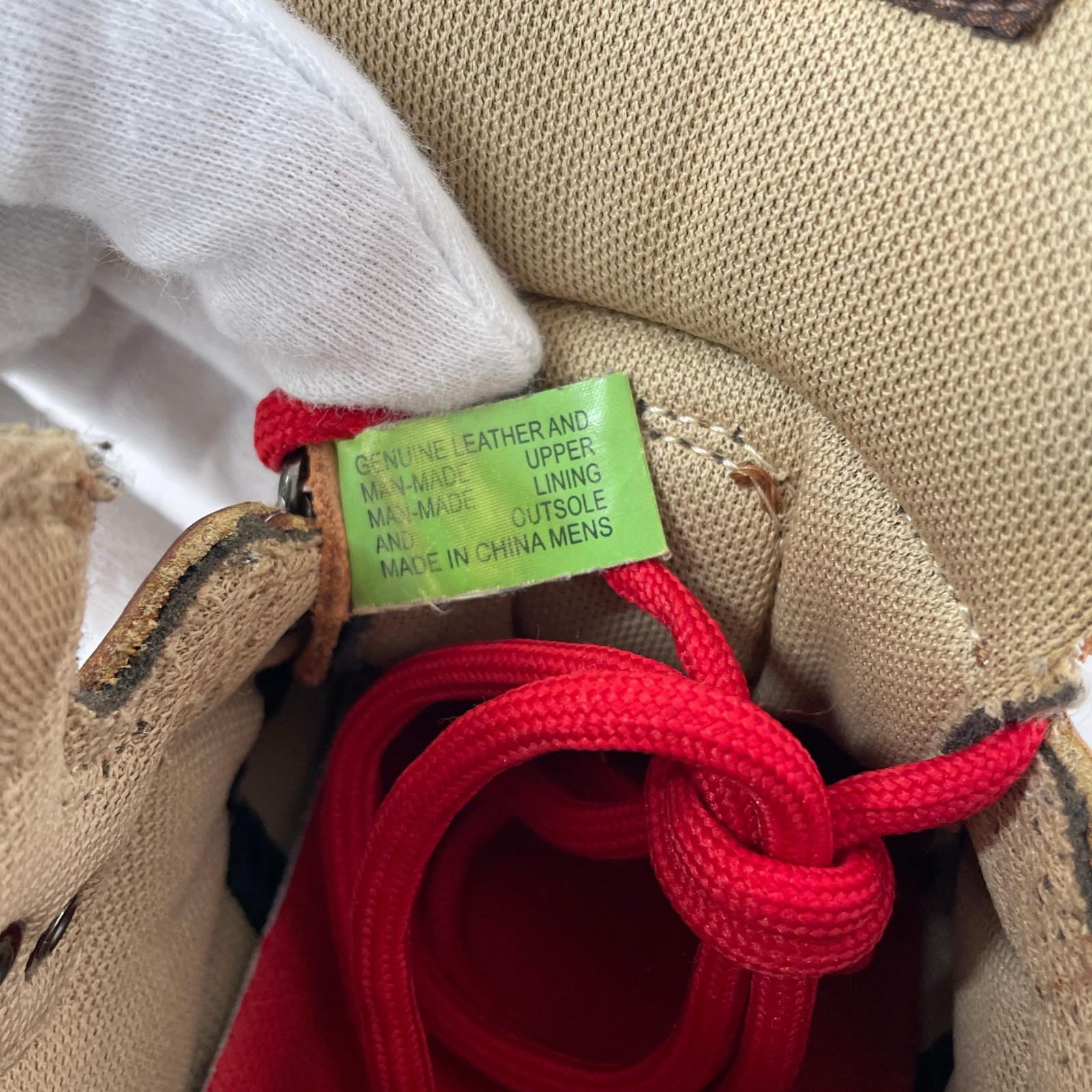 ブーツ Timberland×SUPREME 11AW Euro Hiker 8.5M 茶