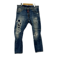 デニムパンツ TIDY BIKER JEAN（50）ｲﾝﾃﾞｨｺﾞ 50 ブルー