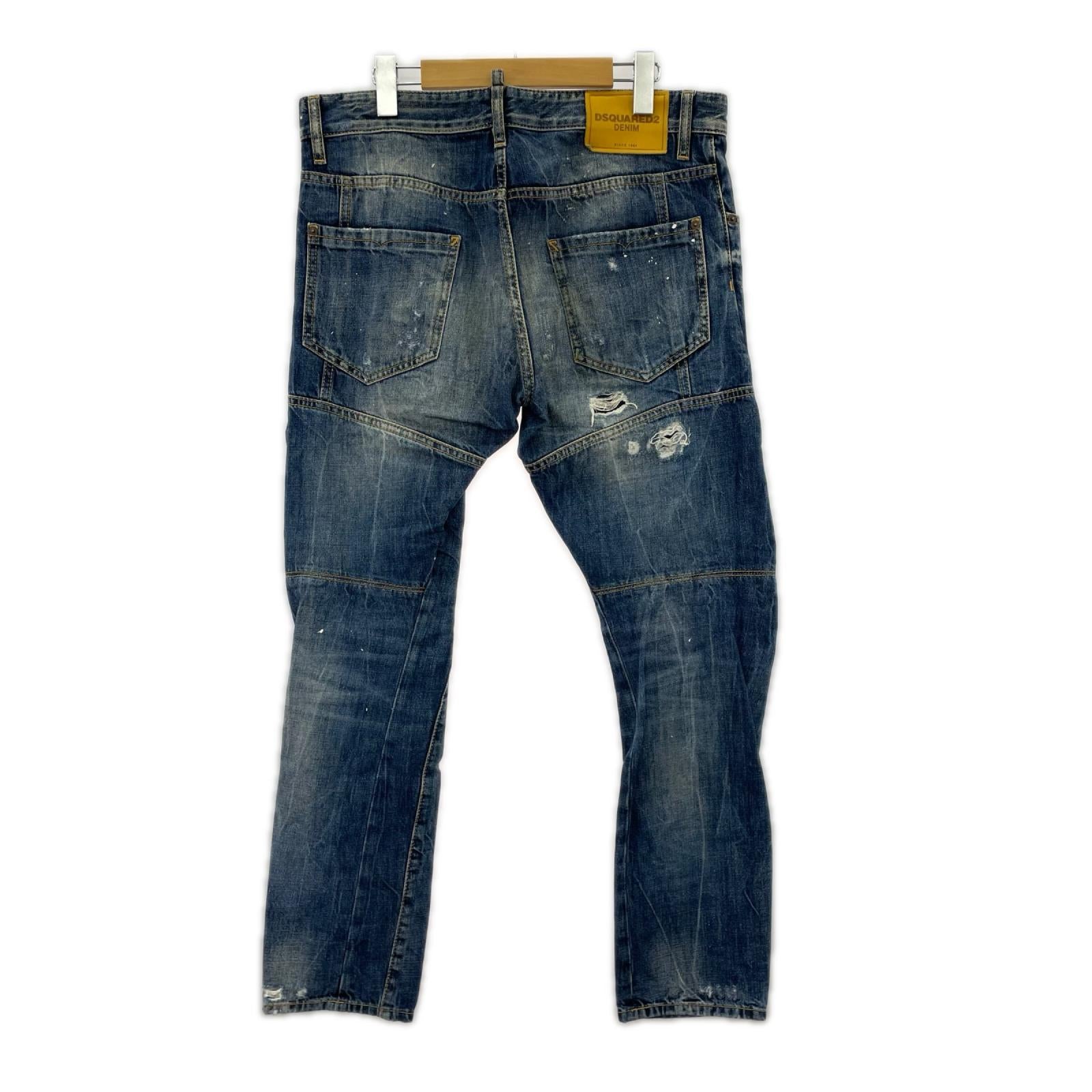 デニムパンツ TIDY BIKER JEAN（50）ｲﾝﾃﾞｨｺﾞ 50 ブルー