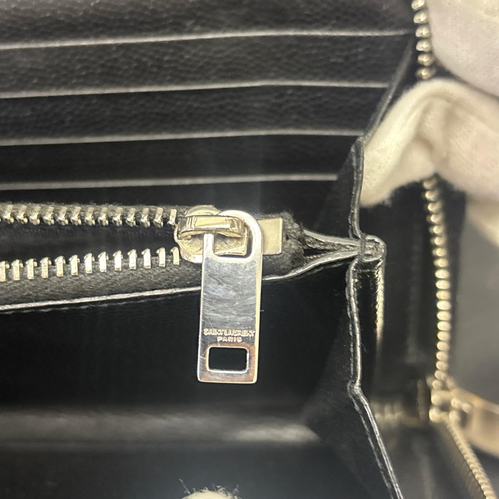 SAINT LAURENT/黒/レザー