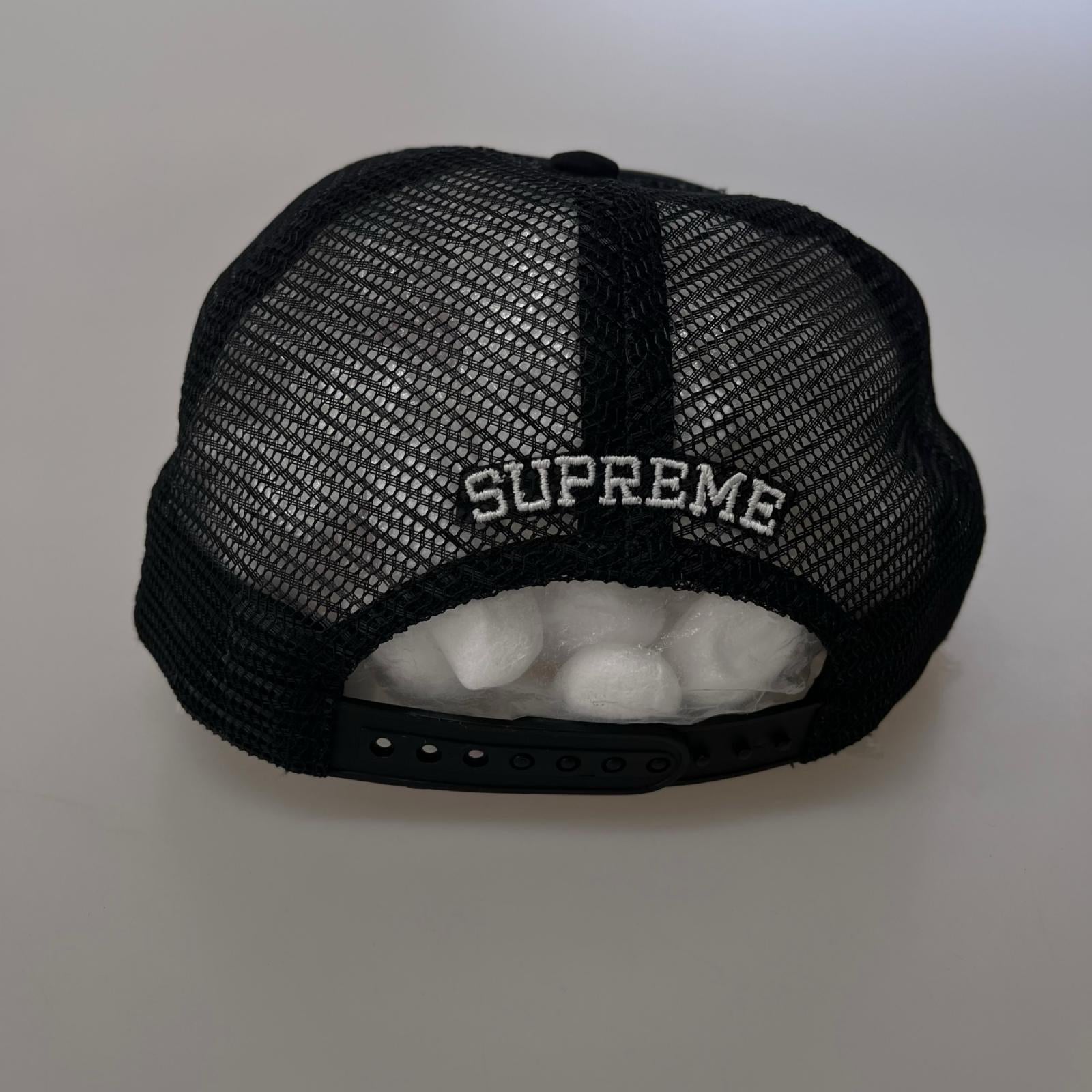 キャップ 23AW MESS MESH ﾌﾞﾗｯｸ ブラック