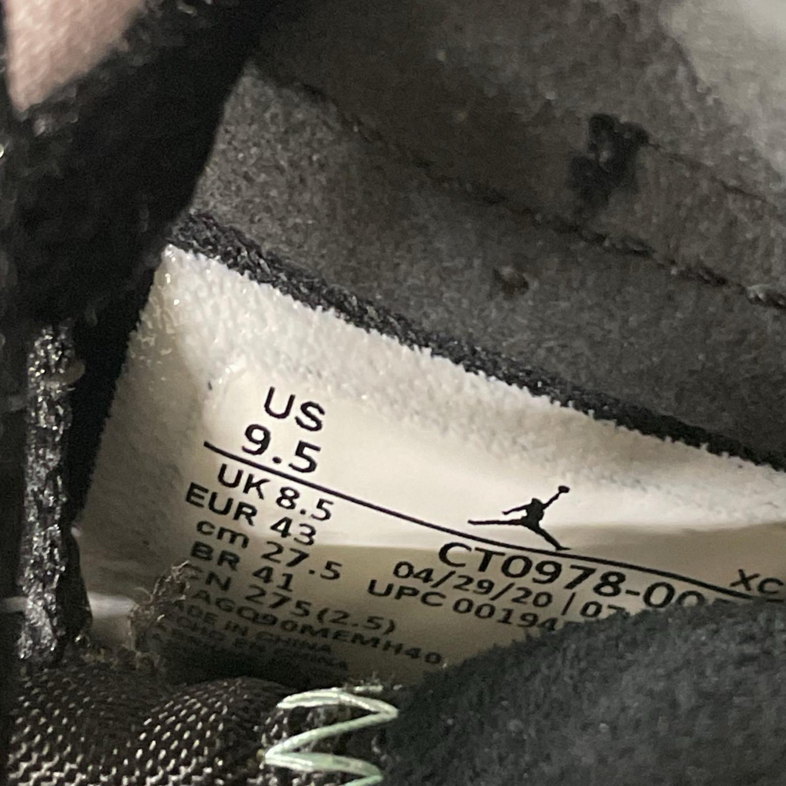 スニーカー CT0978-005 Air Jordan 1 High Zoom 27.5cm (US9 1/2 UK9 EU45) ブラック